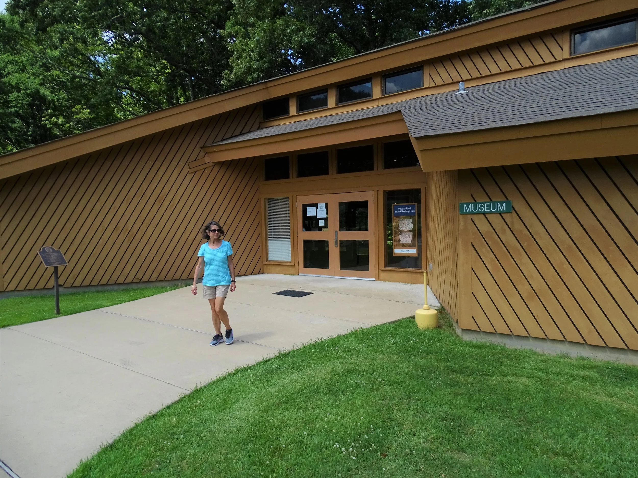 Your first stop at Poverty Point should be the park office and museum to pay your entrance fee and gather information about the site.
