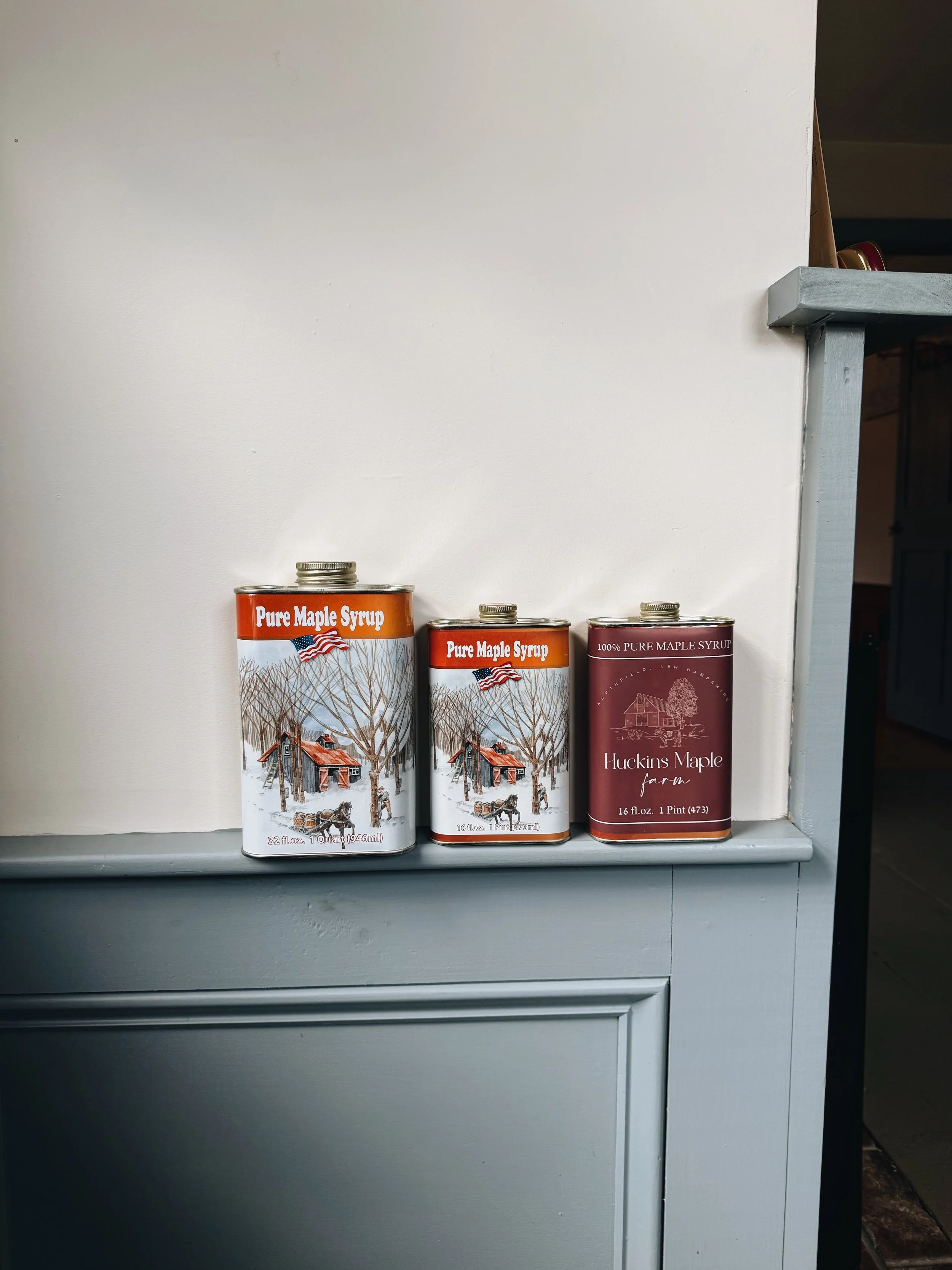 Maple Syrup - PINT - Classic Metal Tin