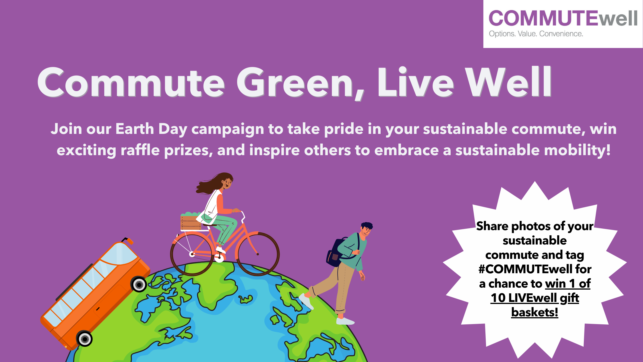 Commute Green, Live Well! — COMMUTEwell
