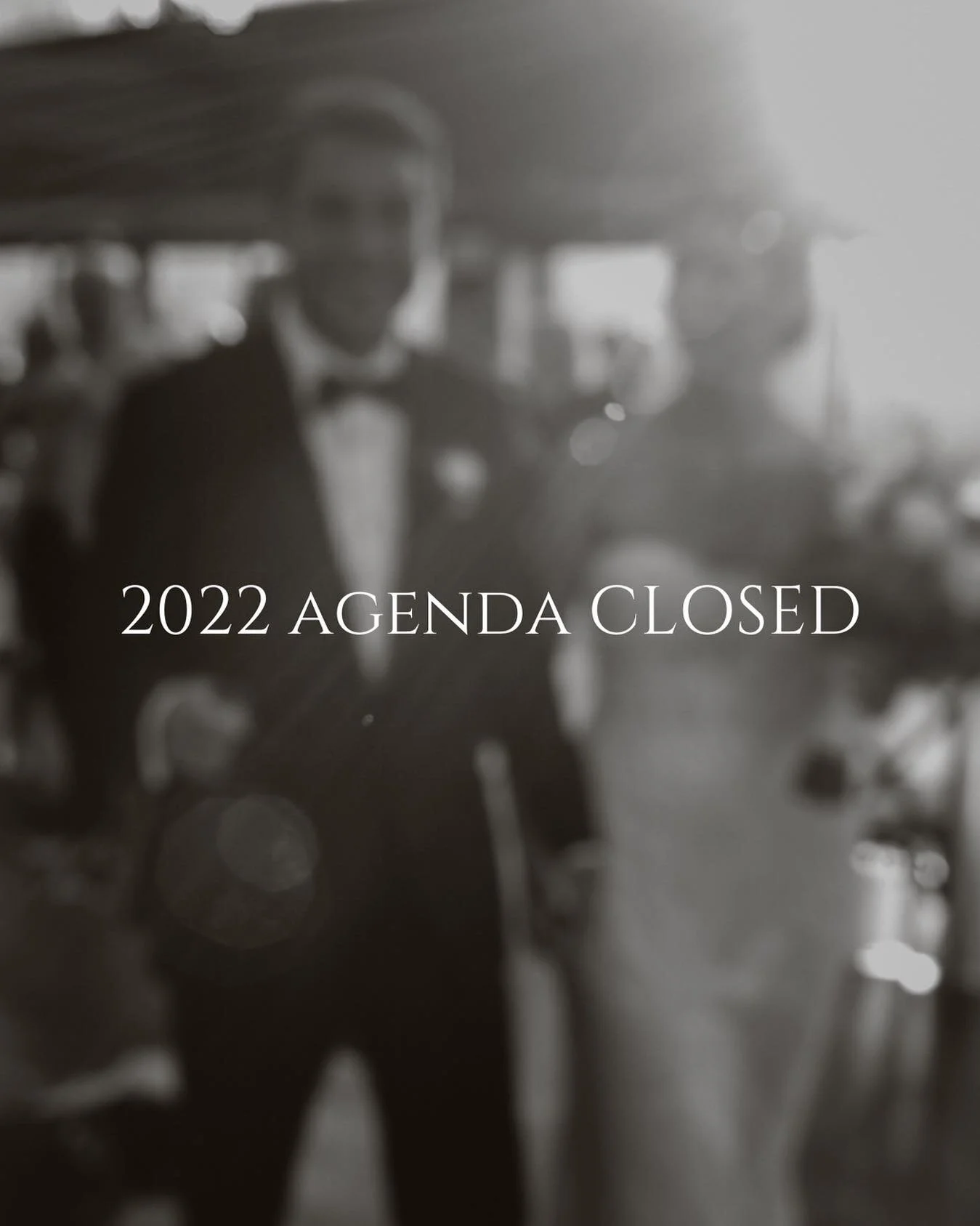 Thank you for all the love 💗
To the people trusting me with their memories this year, whether in a wedding or in a family session.
And to the people reaching out in the last few weeks, I&rsquo;m not available right now but I will be next year! I hop