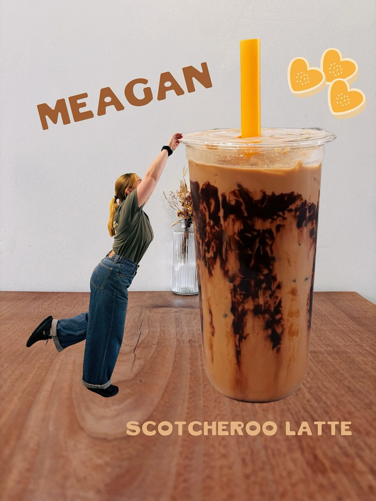 Limited time only: try some of our baristas&rsquo; fave secret menu items!! We have housemade scotcharoo AND almond syrups available now!  These won&rsquo;t last long 😉 which one are you trying??