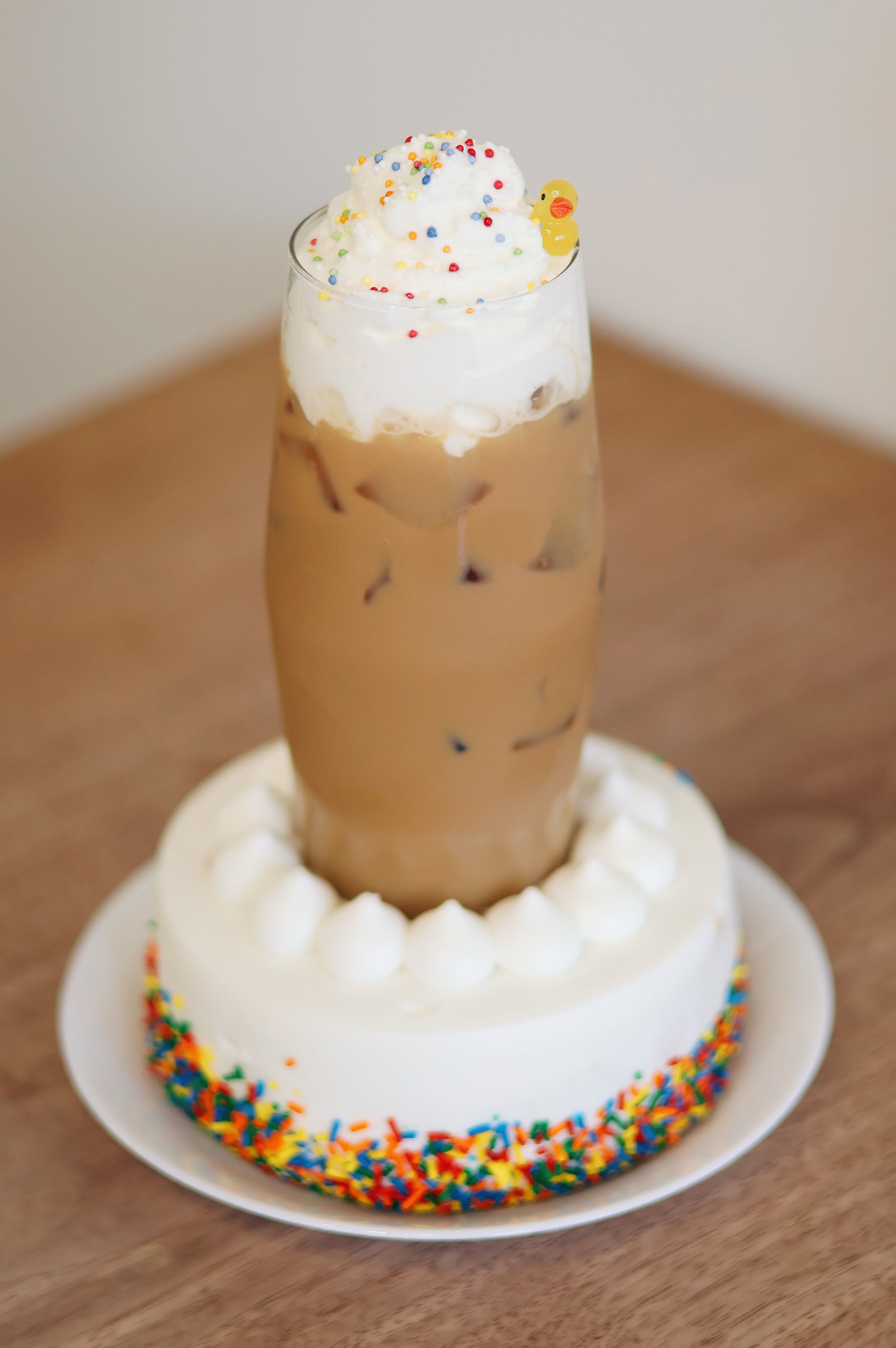 Iced Birthday Cake Latte