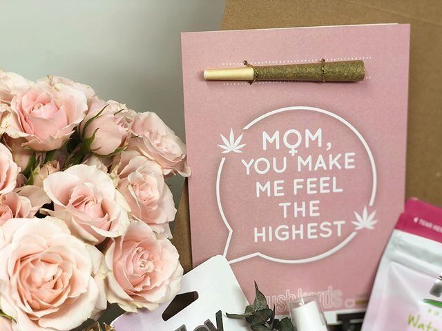Send your Mama some love this Mother&rsquo;s Day with @kushkards and @theelevatedessentials CBD products. With purchase of any KushKard and CBD product, you will receive a free 100mg bag of CBD gummies. Your package will be gift wrapped, ready to go.