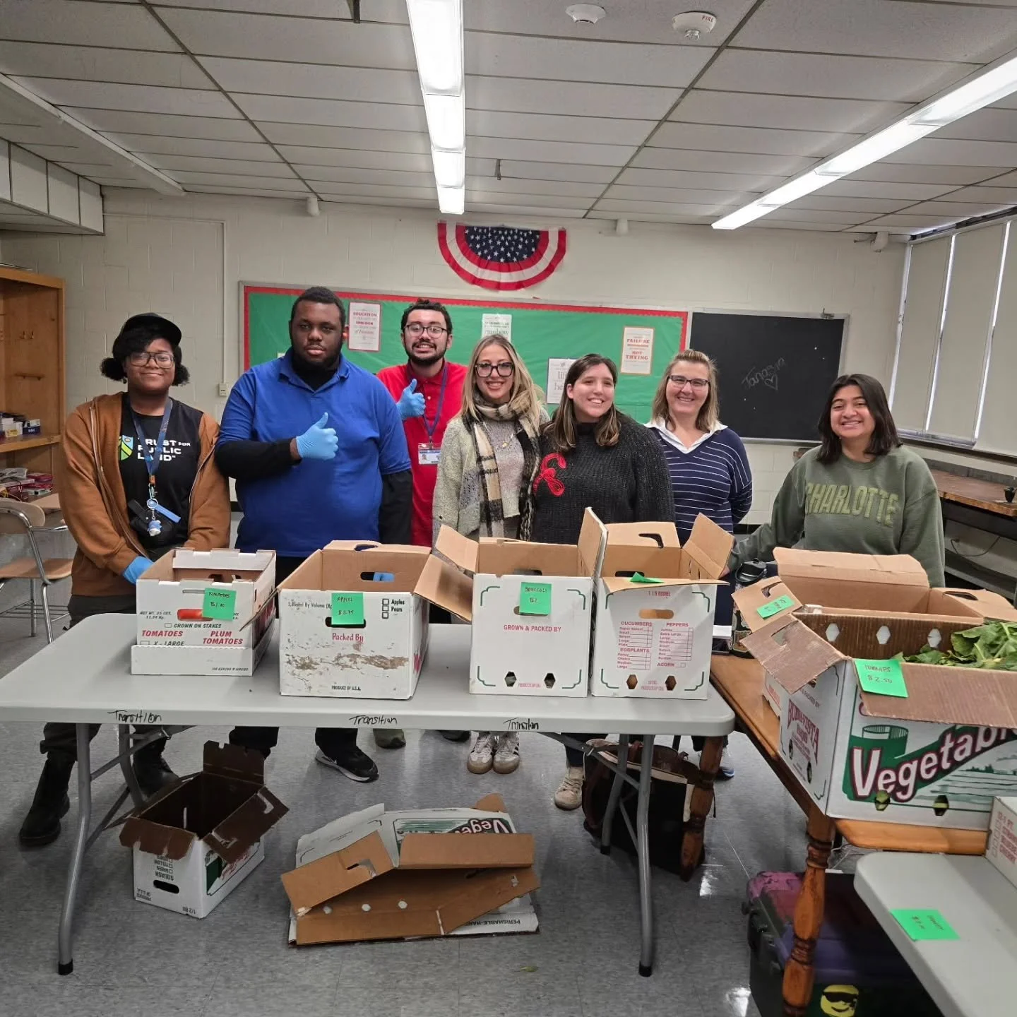With support from City Green for SNAP families who's benefits were stopped, we've been able to respond with subsidized pop-up markets and wholesale options including at our school partners. Thank you to all funders and farmers who have supported befo