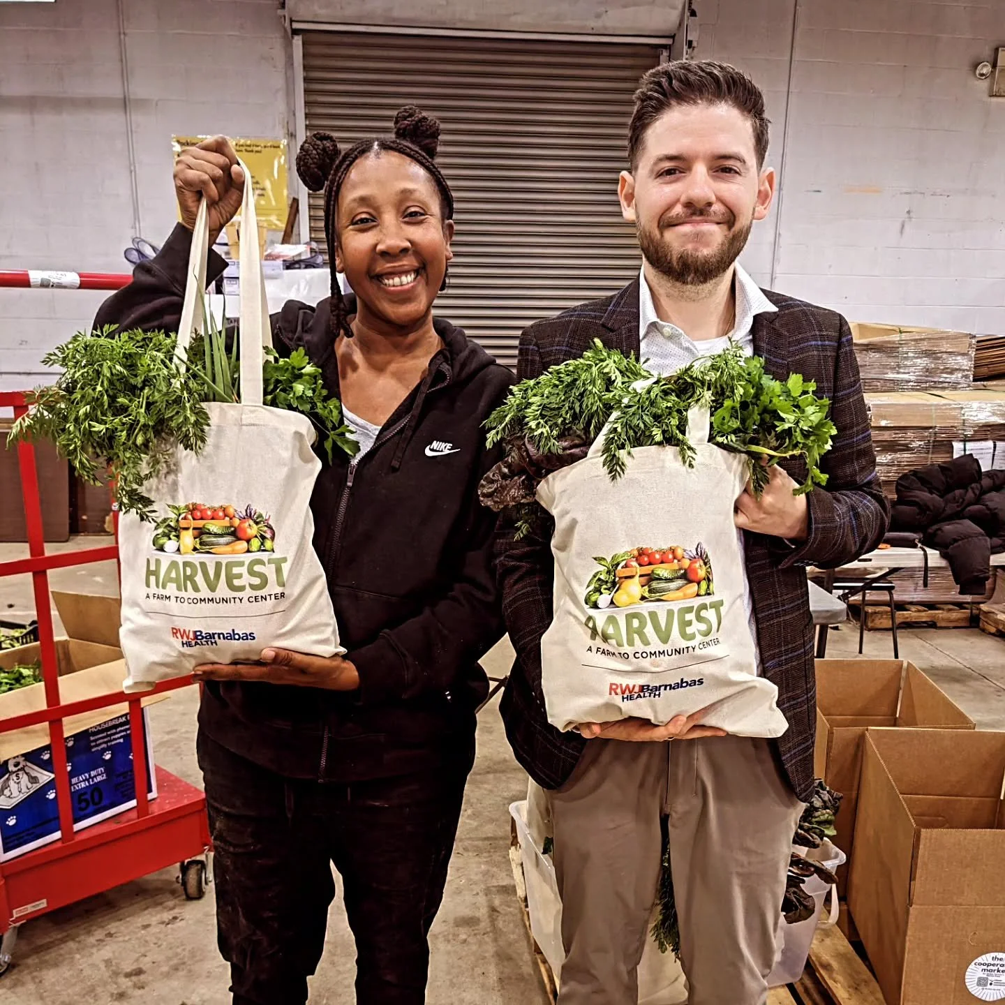 The support of RWJBH, our staff, our community partners, farmers and volunteers are the blessings allowing us to be ready to connect farm to city in good times and bad.