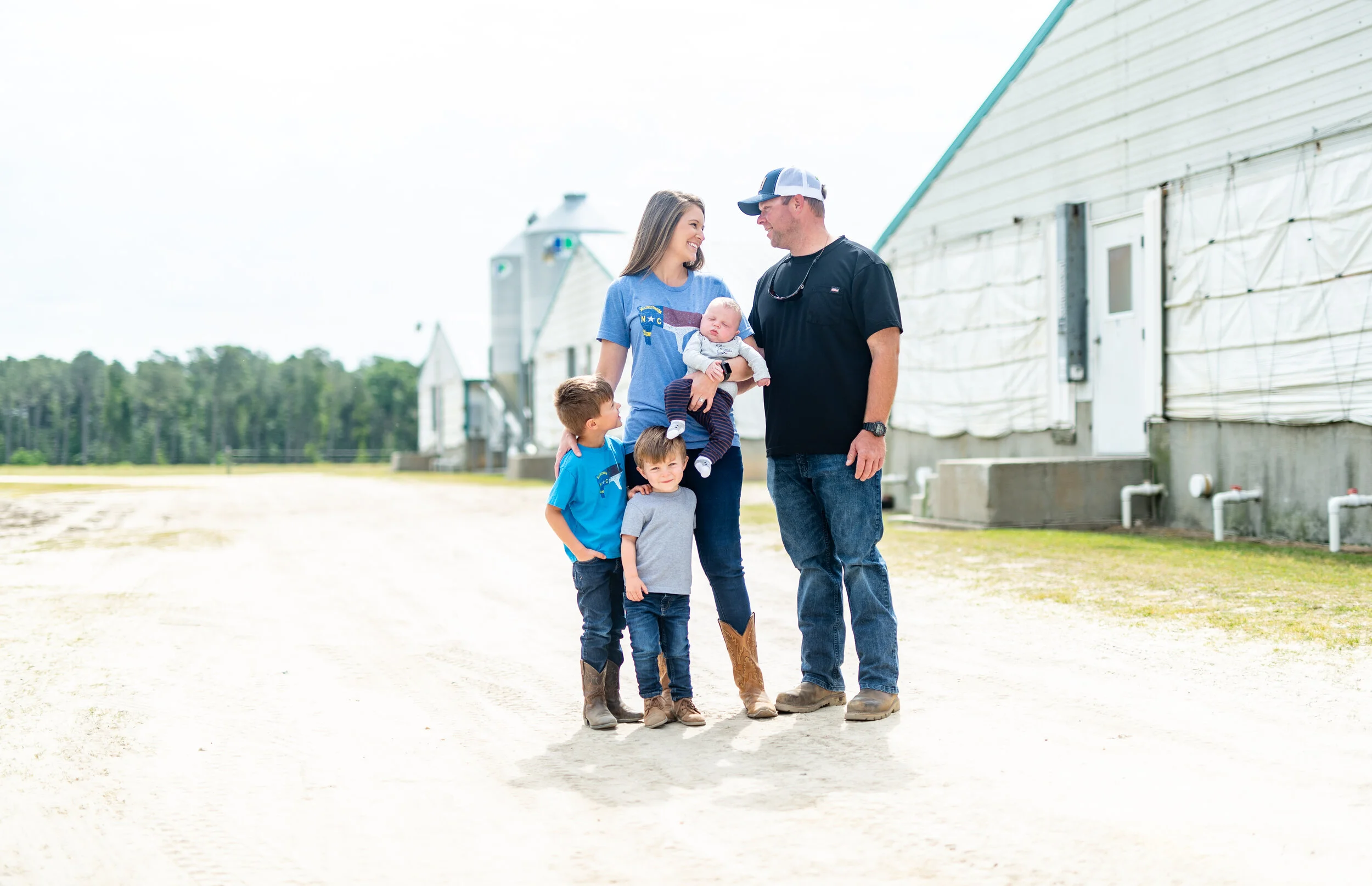 The Bass Family: Raising 3 Sons on the Farm