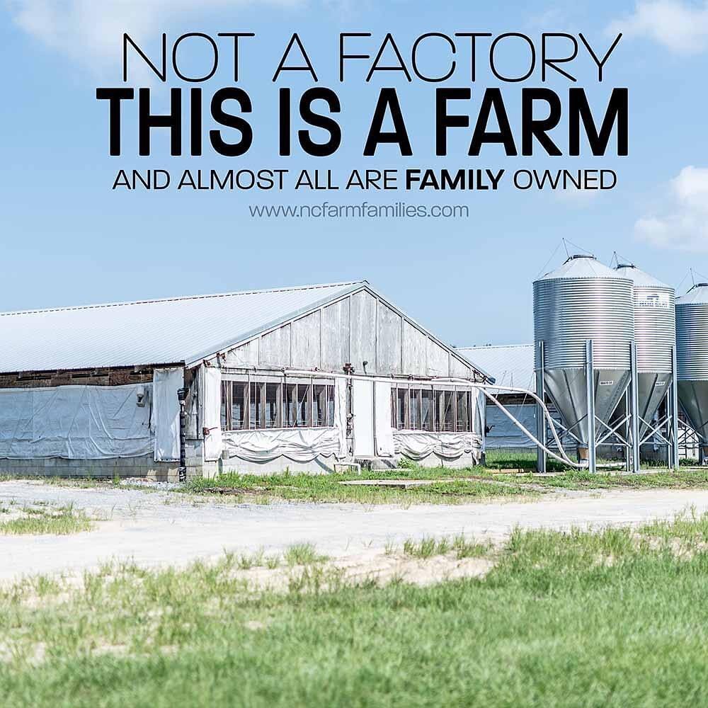 Not a factory. It's a farm despite:
-looking different than decades ago
-making a profit
-larger
-using technology and innovation
-doing more with less

Factory farm redefined:  https://www.ncfarmfamilies.com/farmkeepersblog/factory-farm-redefined

#