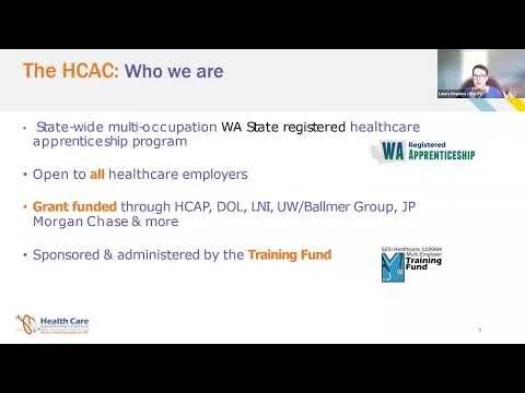 HILT Q2 Lunch & Learn: NEW Behavioral Health Apprenticeship Program Fall 2022
