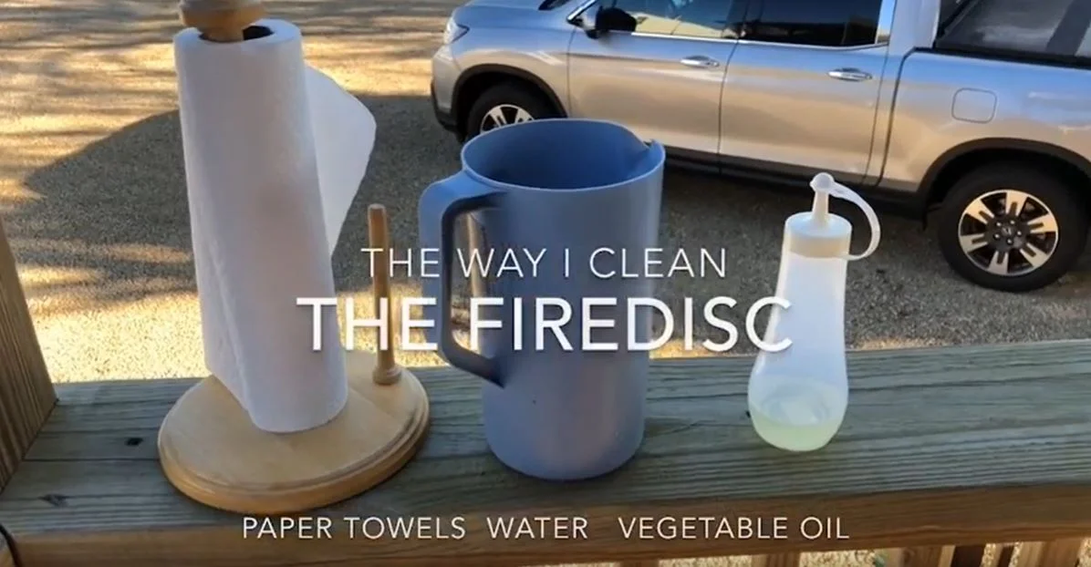 How We Clean Our Firedisc