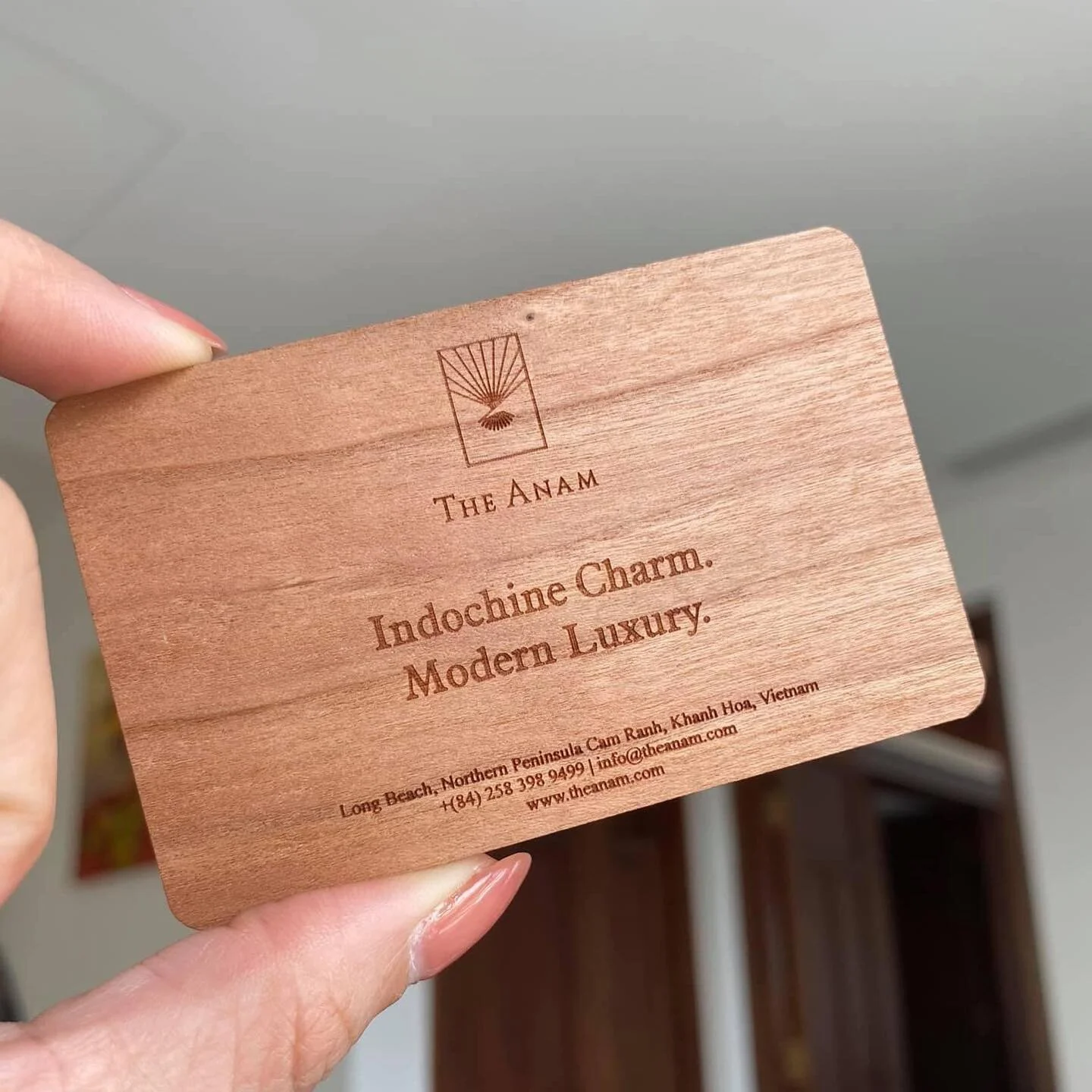 #THEANAMFACT 
The Anam is one of the leading luxury resorts in Vietnam, we are also one of the first to implement wooden key cards that is certified by FSC (Forest Stewardship Council).
The Anam is aiming to bring more and more environmental friendly