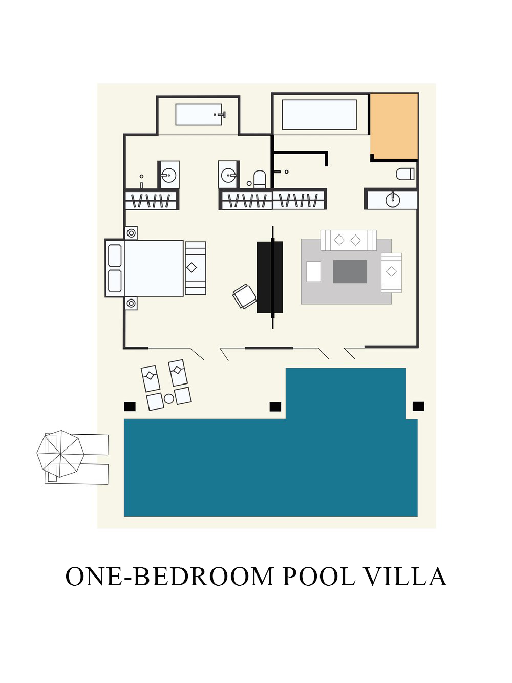One Bedroom Pool Villa The Anam
