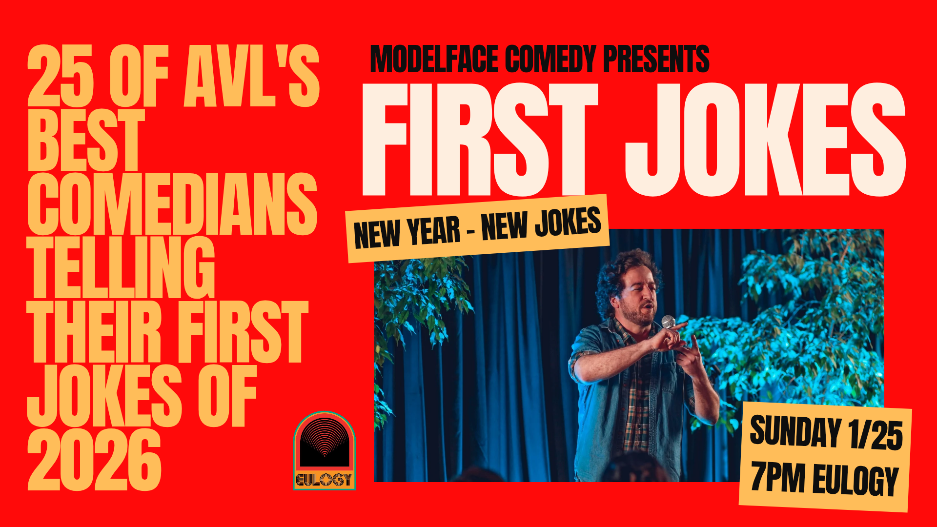 Modelface Comedy presents First Jokes