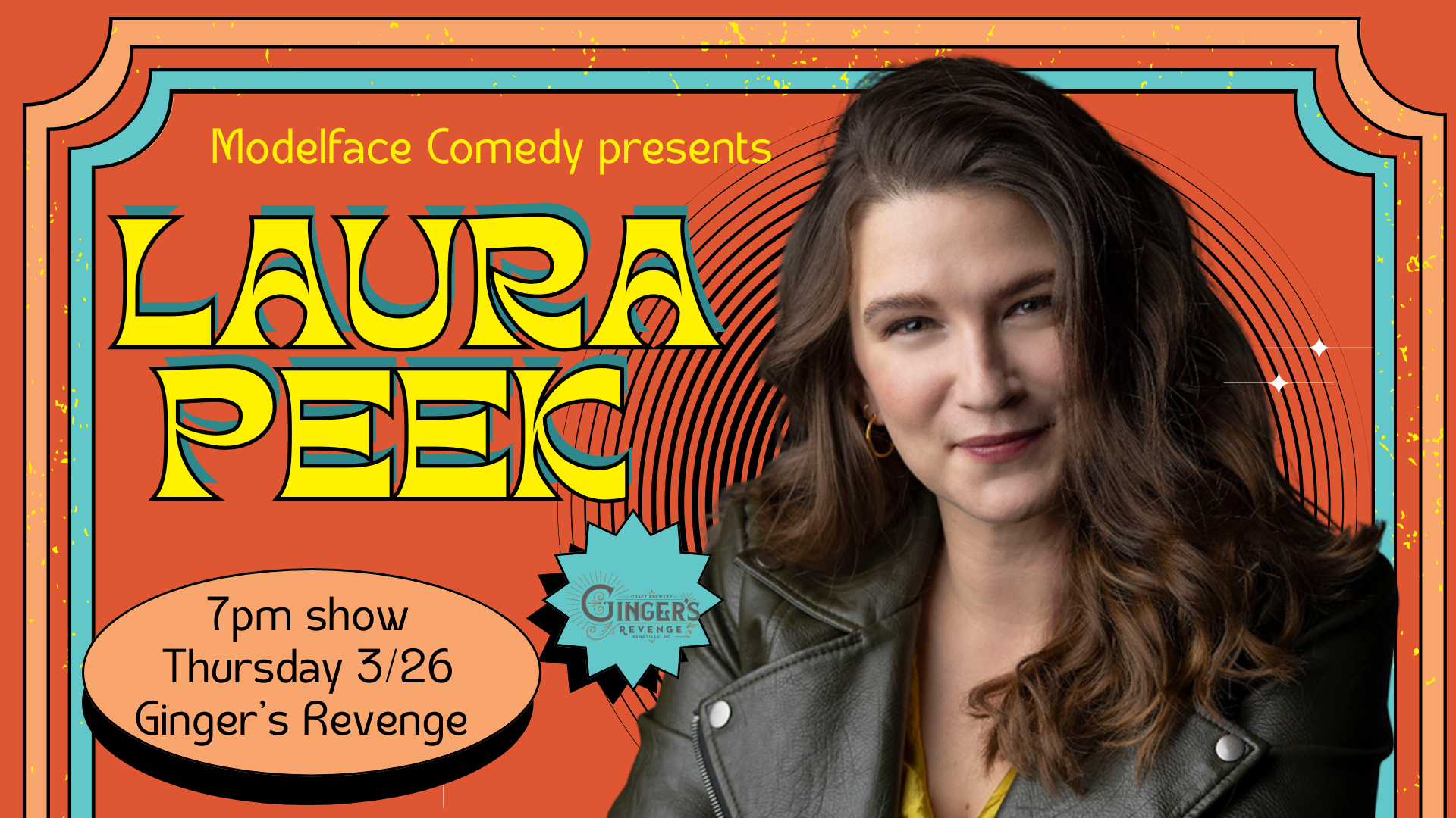 Modelface Comedy presents Laura Peek at Ginger's Revenge