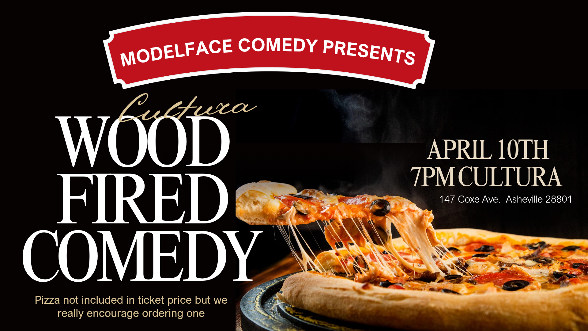 Wood Fired Comedy at Cultura