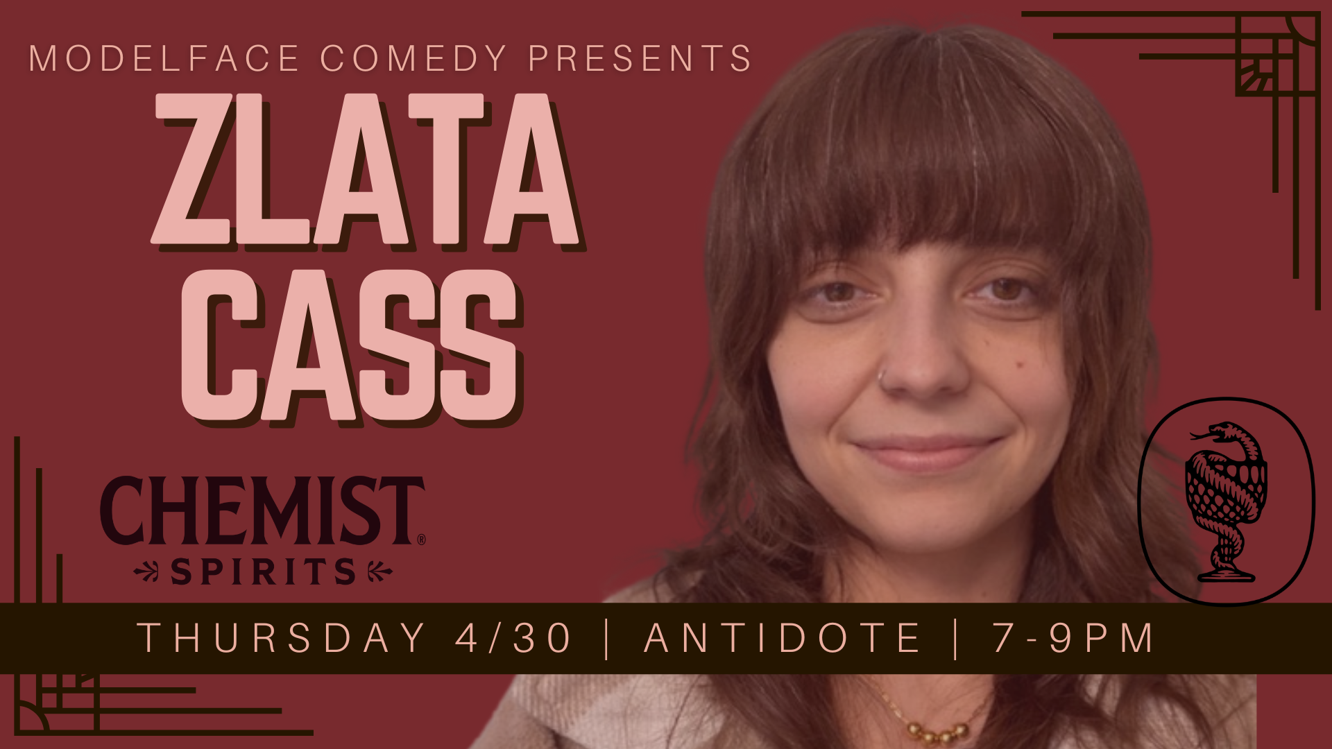 Antidote Comedy featuring Zlata Cass