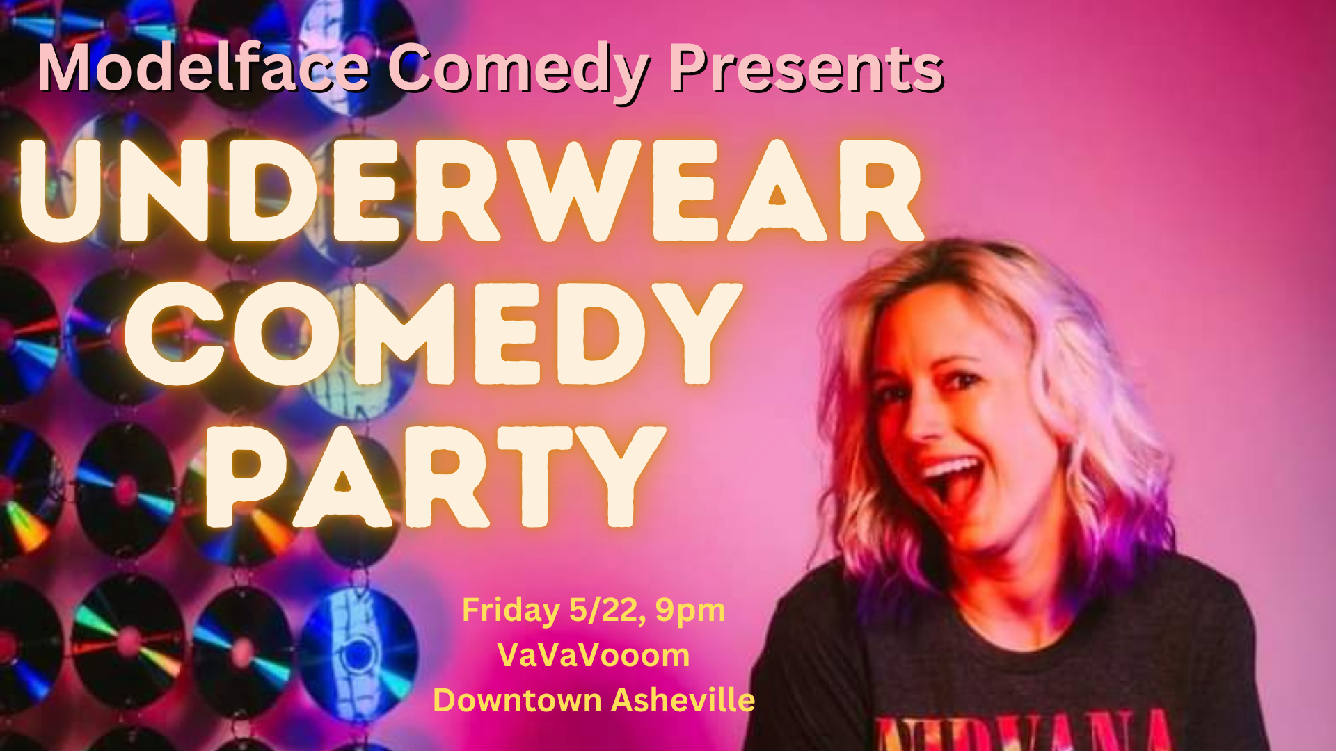 Underwear Comedy Party at VaVaVooom