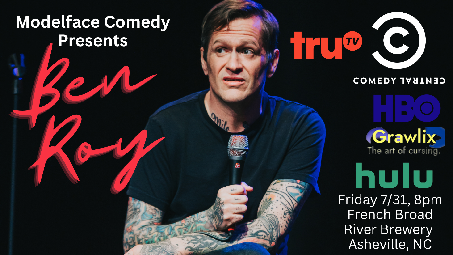Modelface Comedy presents Ben Roy