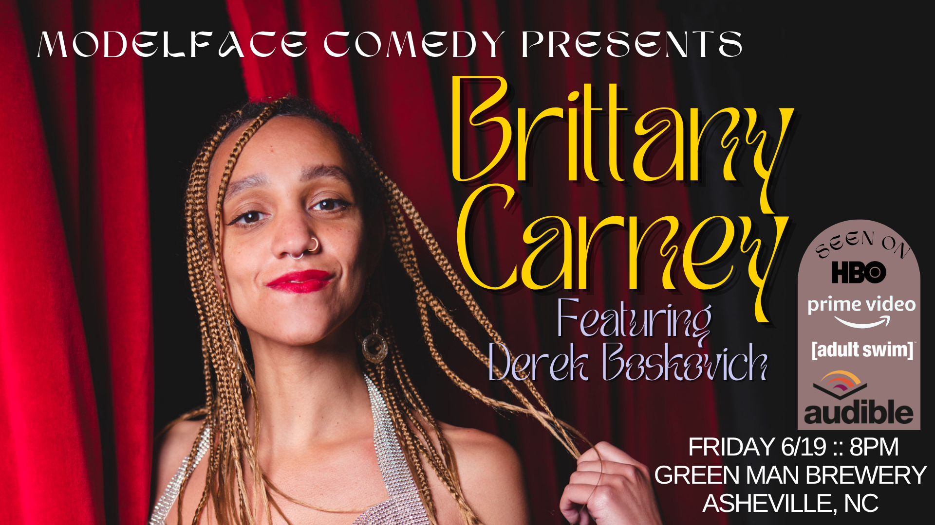 Modelface Comedy presents Brittany Carney