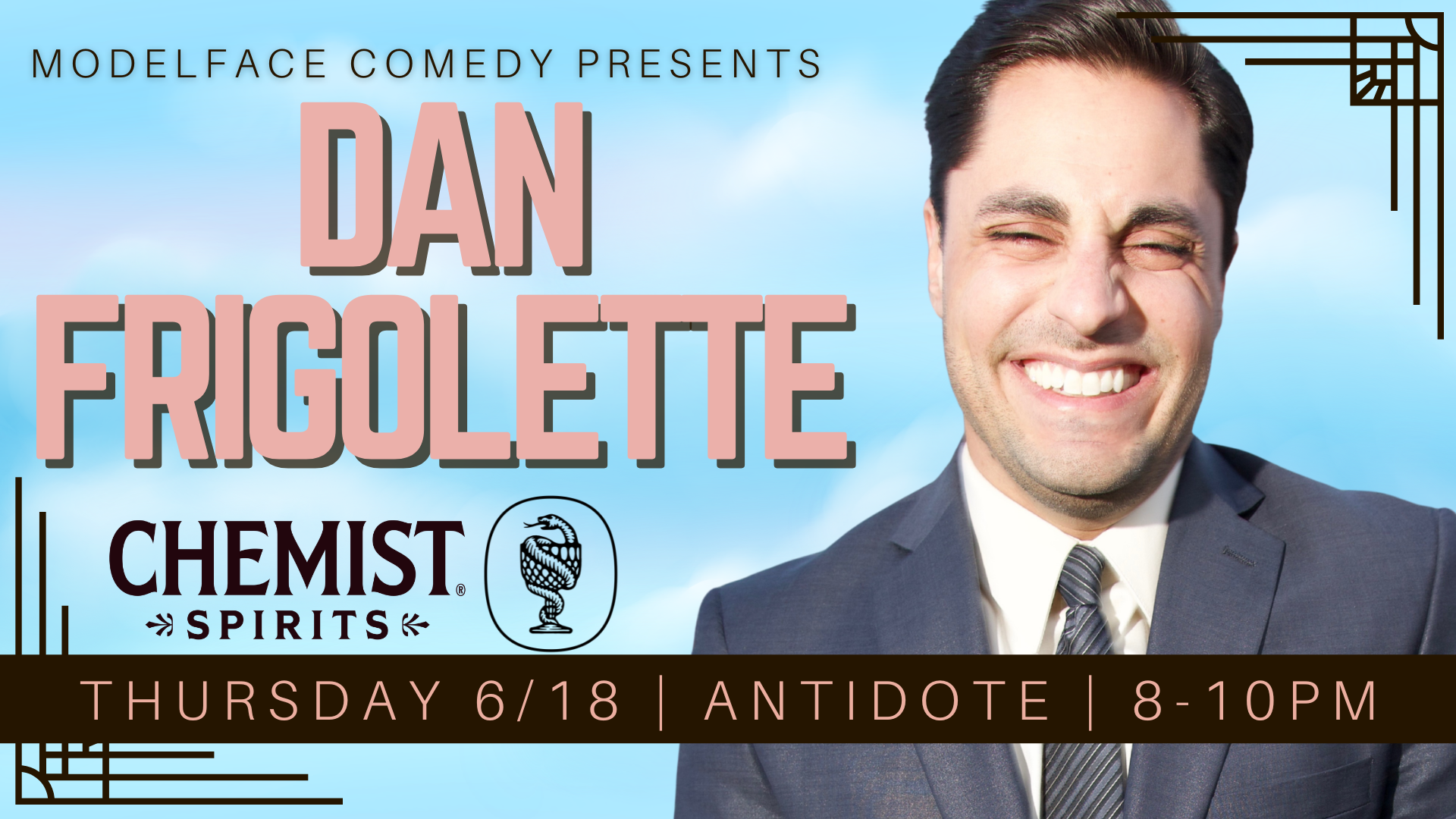 Rooftop Comedy featuring Dan Frigolette