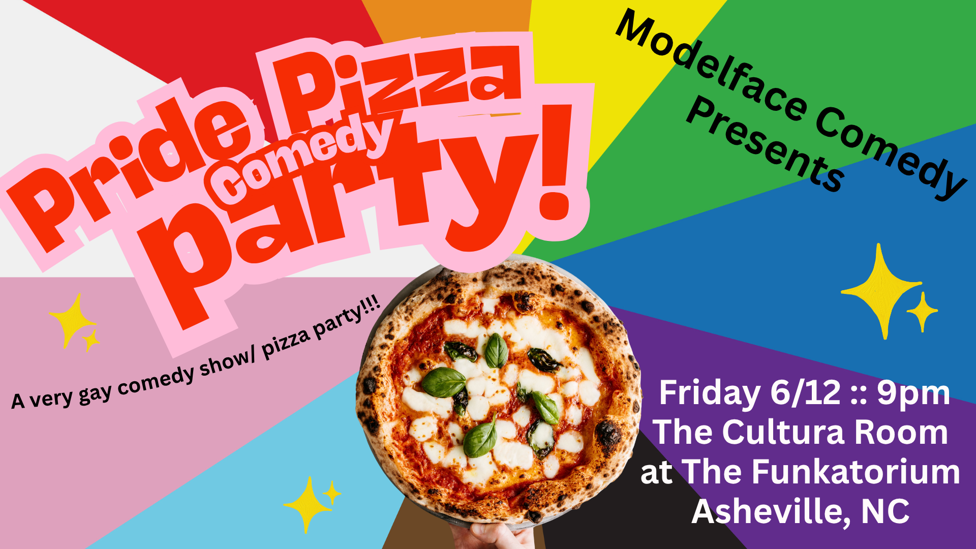 Pride Pizza PARTY! Gay Comedy 