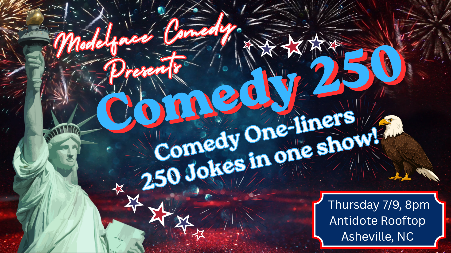 Comedy 250! A night of one-liners at Antidote