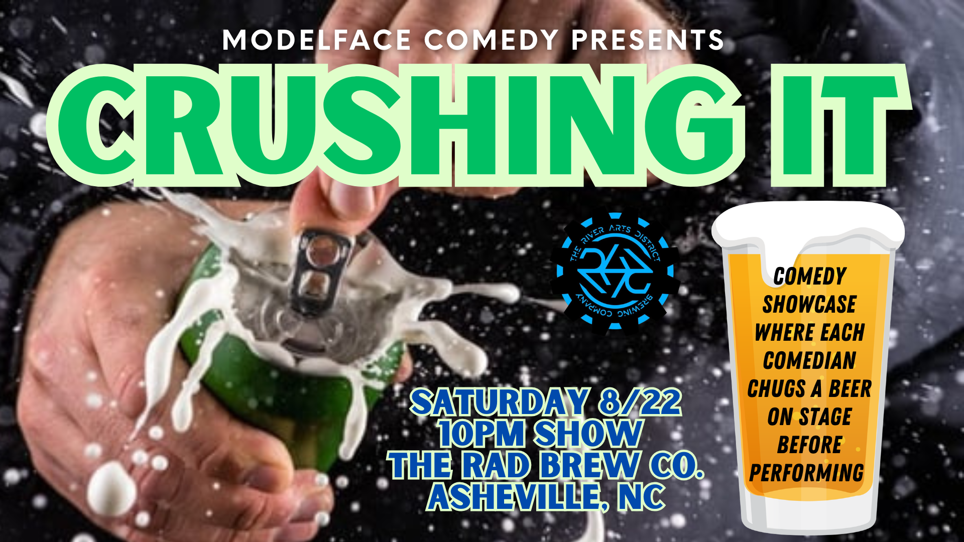 Crushing It! Beer and Comedy