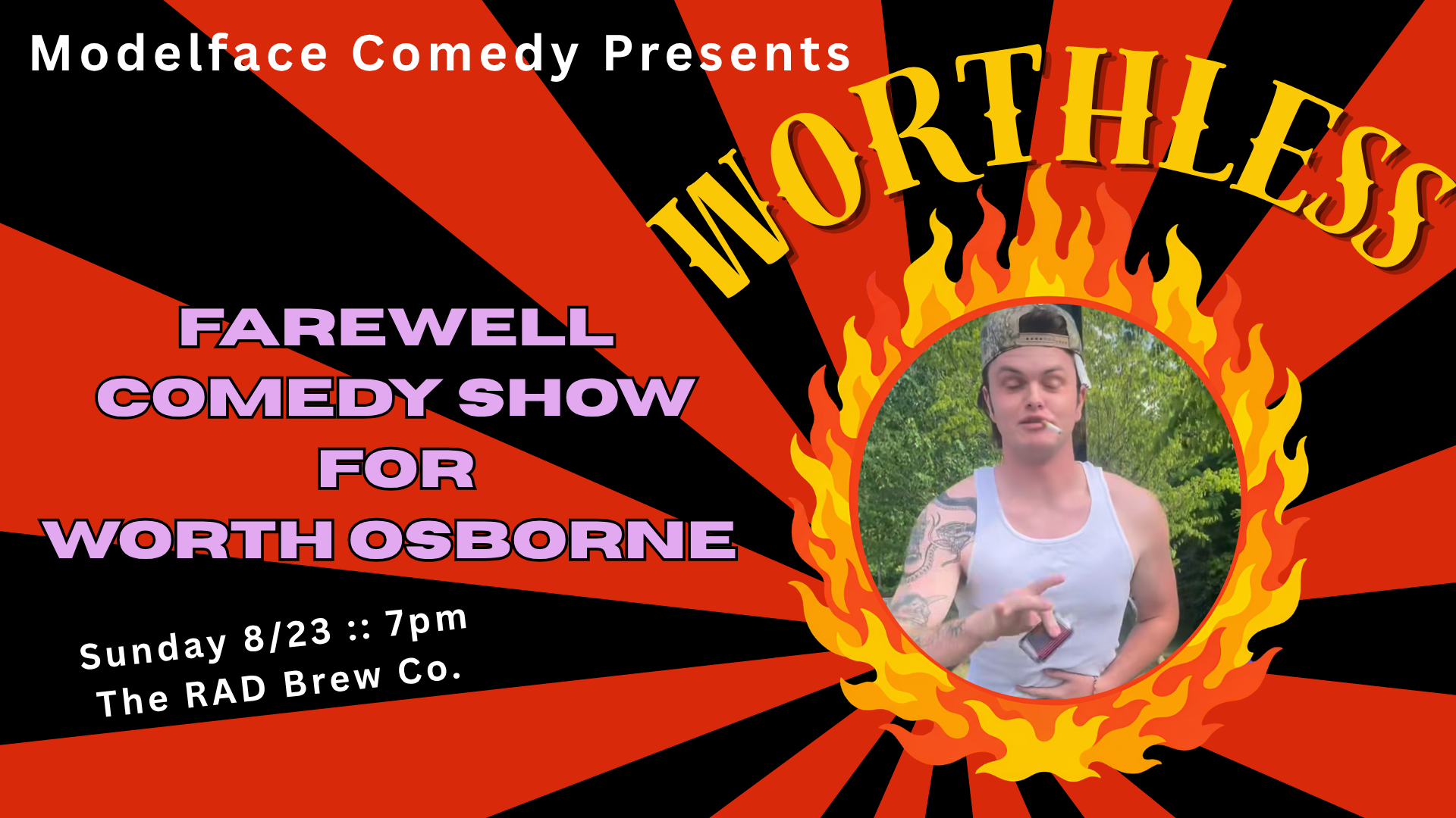 Worthless Comedy, a farewell to Worth Osborne