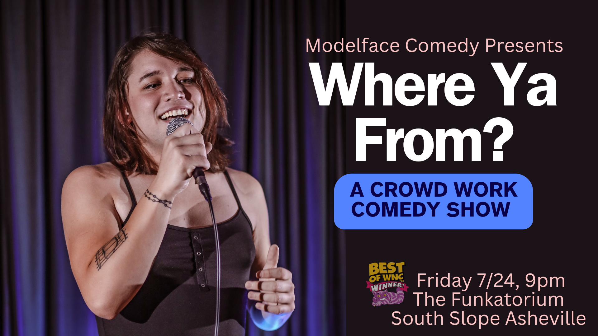 "Where Ya From?" Crowd Work Comedy