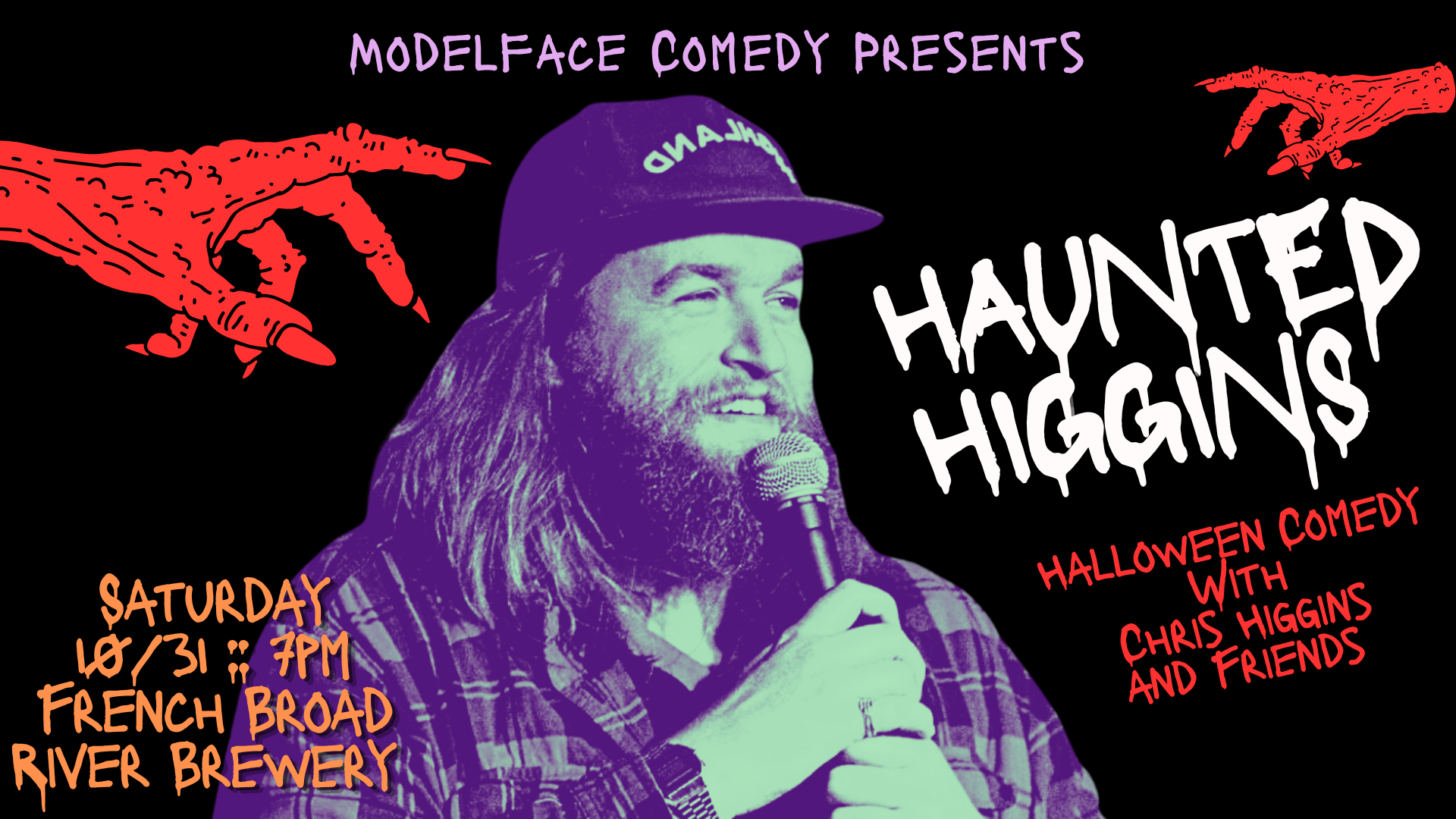 Haunted Higgins, Halloween Comedy with Chris Higgins