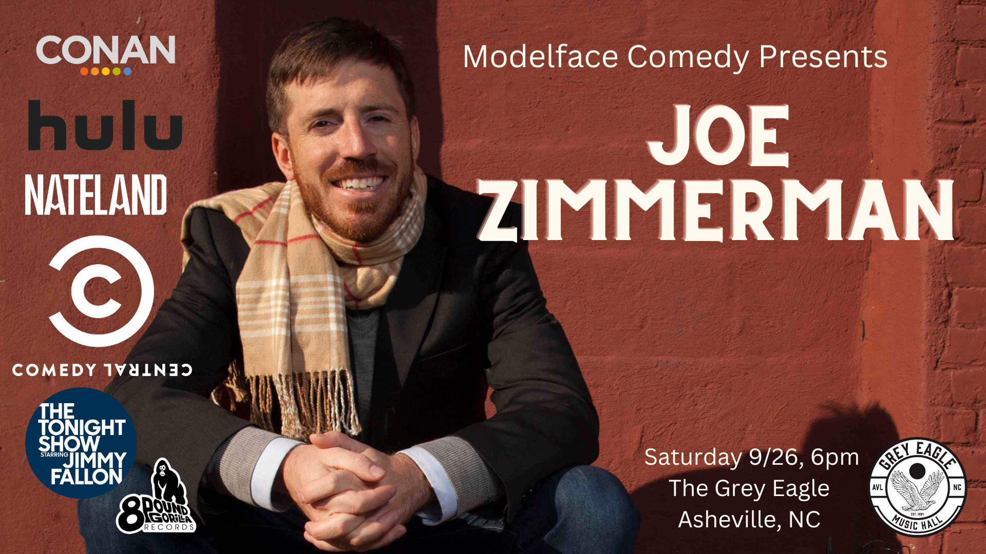 Modelface Comedy presents Joe Zimmerman