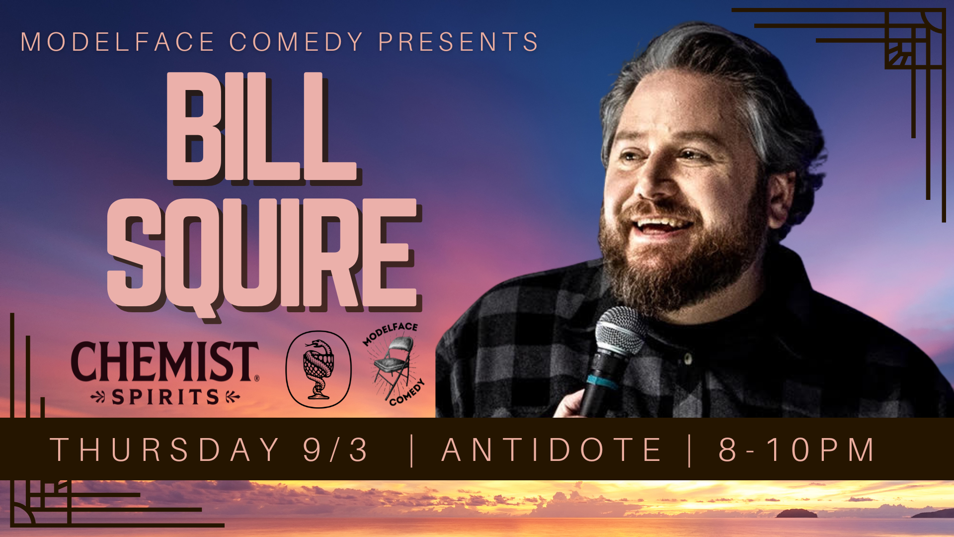 Rooftop Comedy featuring Bill Squire