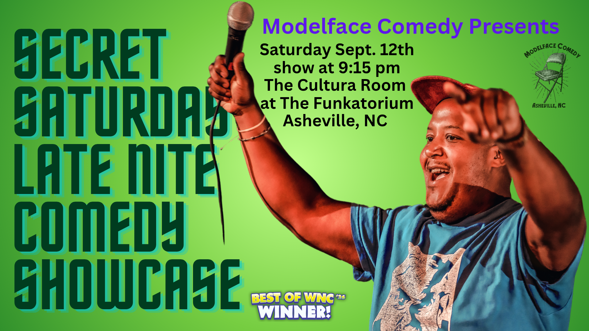 Secret Saturday Late Nite Comedy Show 