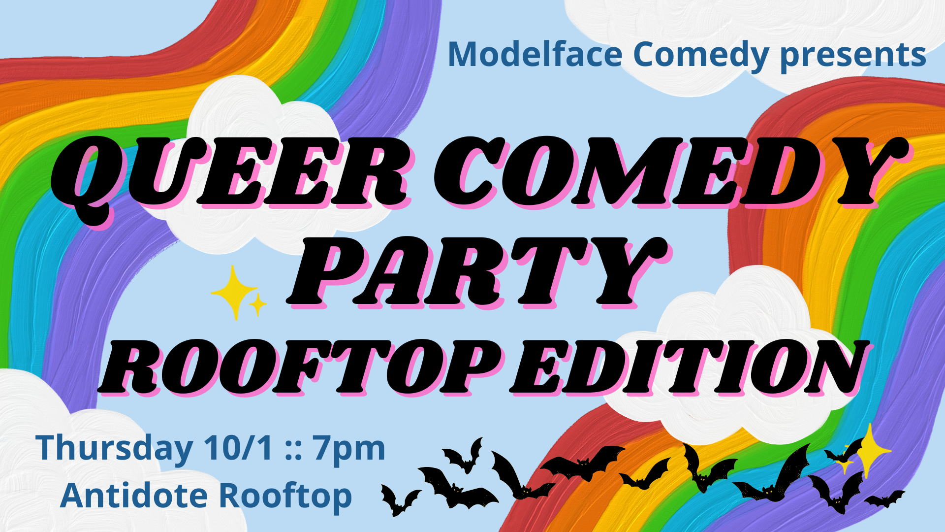 Queer Comedy Party: Fall Rooftop Edition