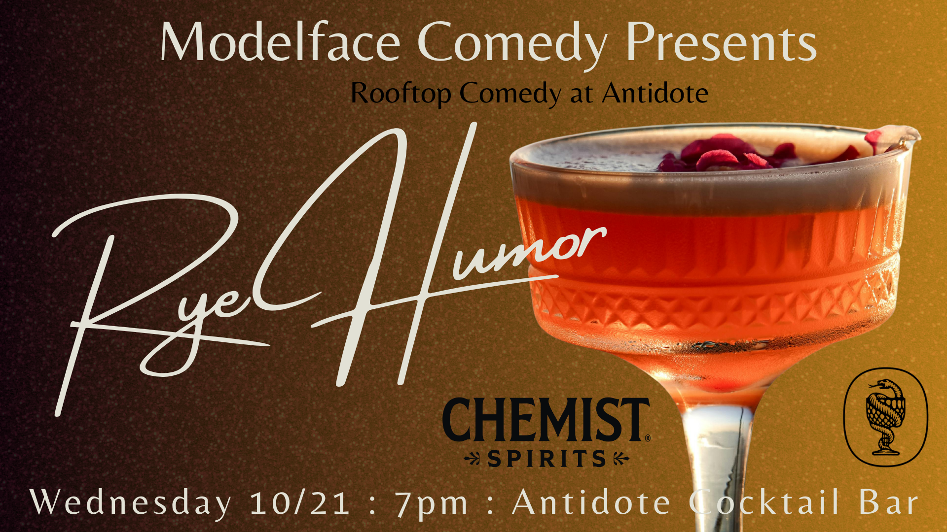 Cocktail Comedy: Rye Humor at Antidote