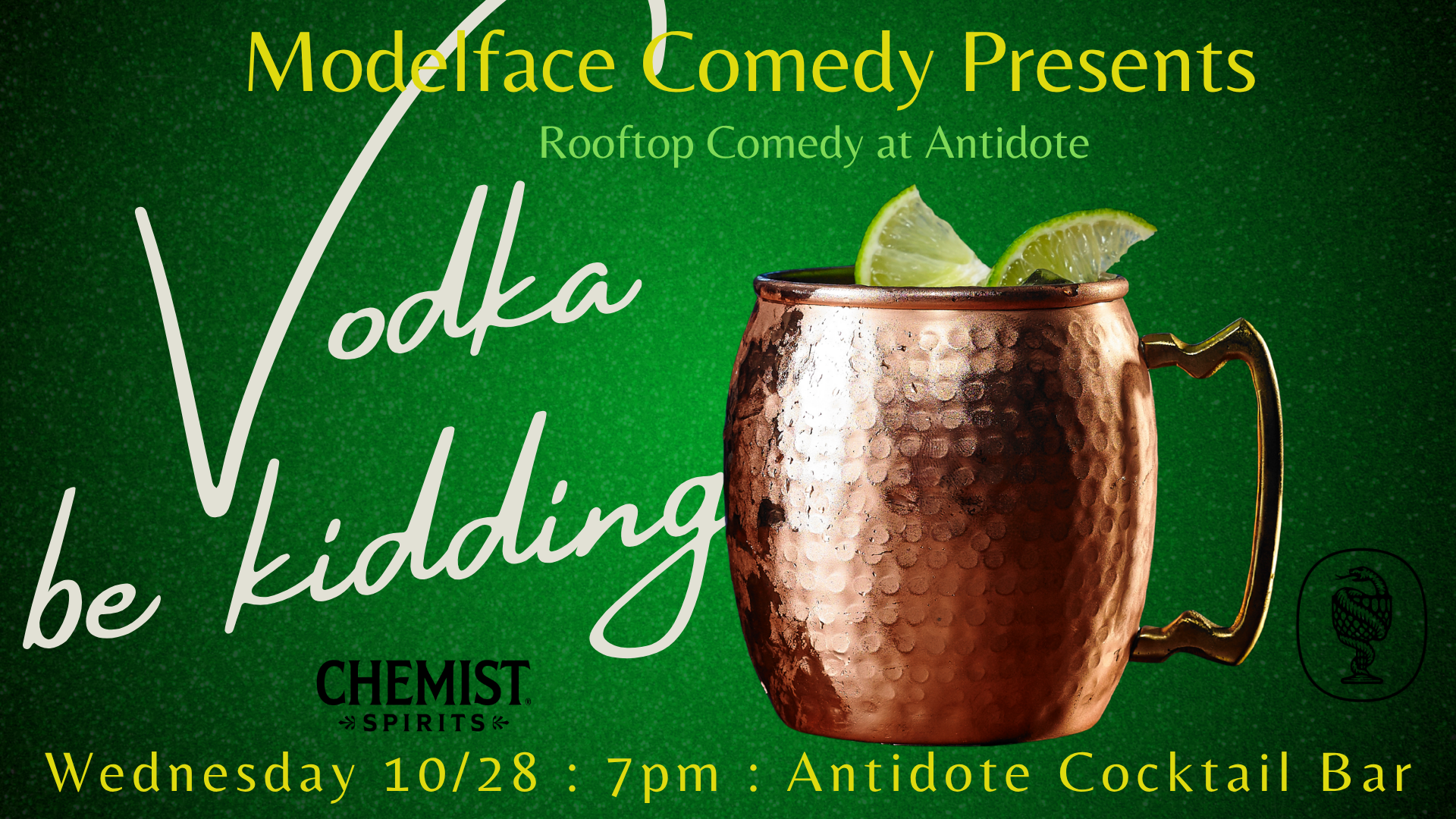 Cocktail Comedy: Vodka Be Kidding at Antidote