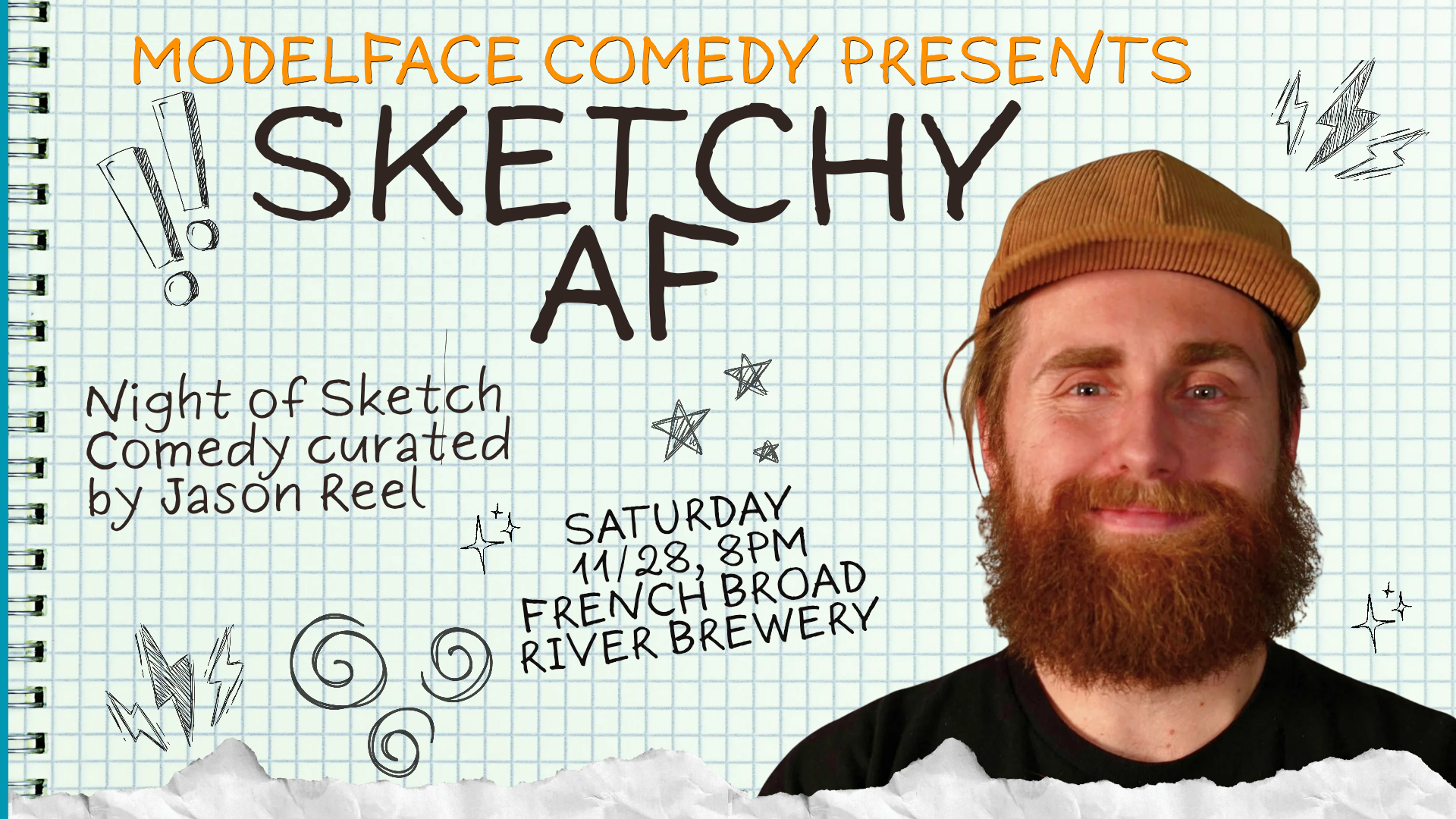 Modelface Comedy presents Sketchy AF!!