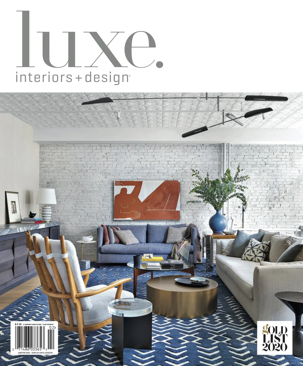 Luxe Interiors + Design - Featured as One of Luxe's 'Fresh Faces' —  Newfield Design