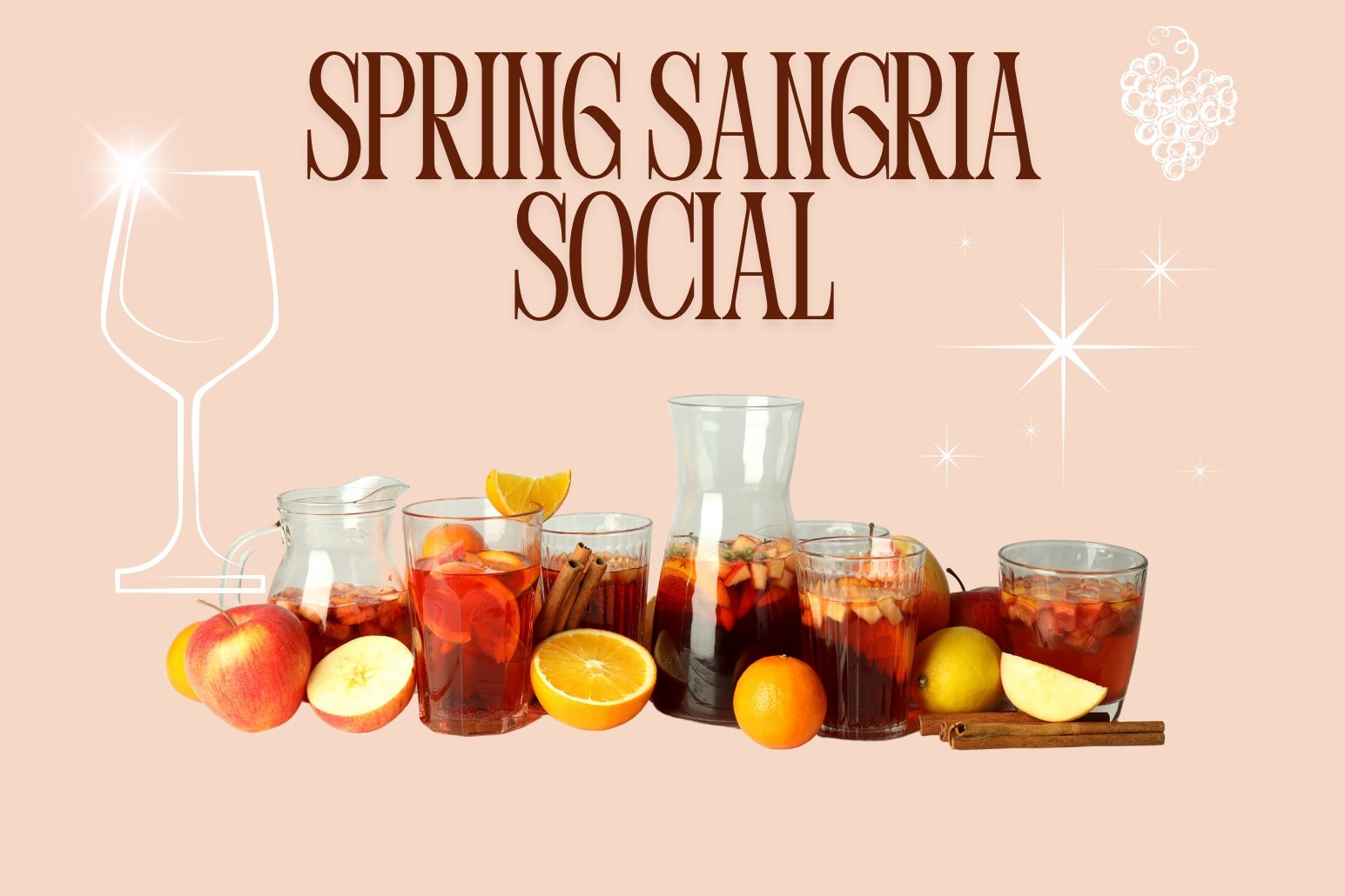 Sweet Heart Spring Sangria Social