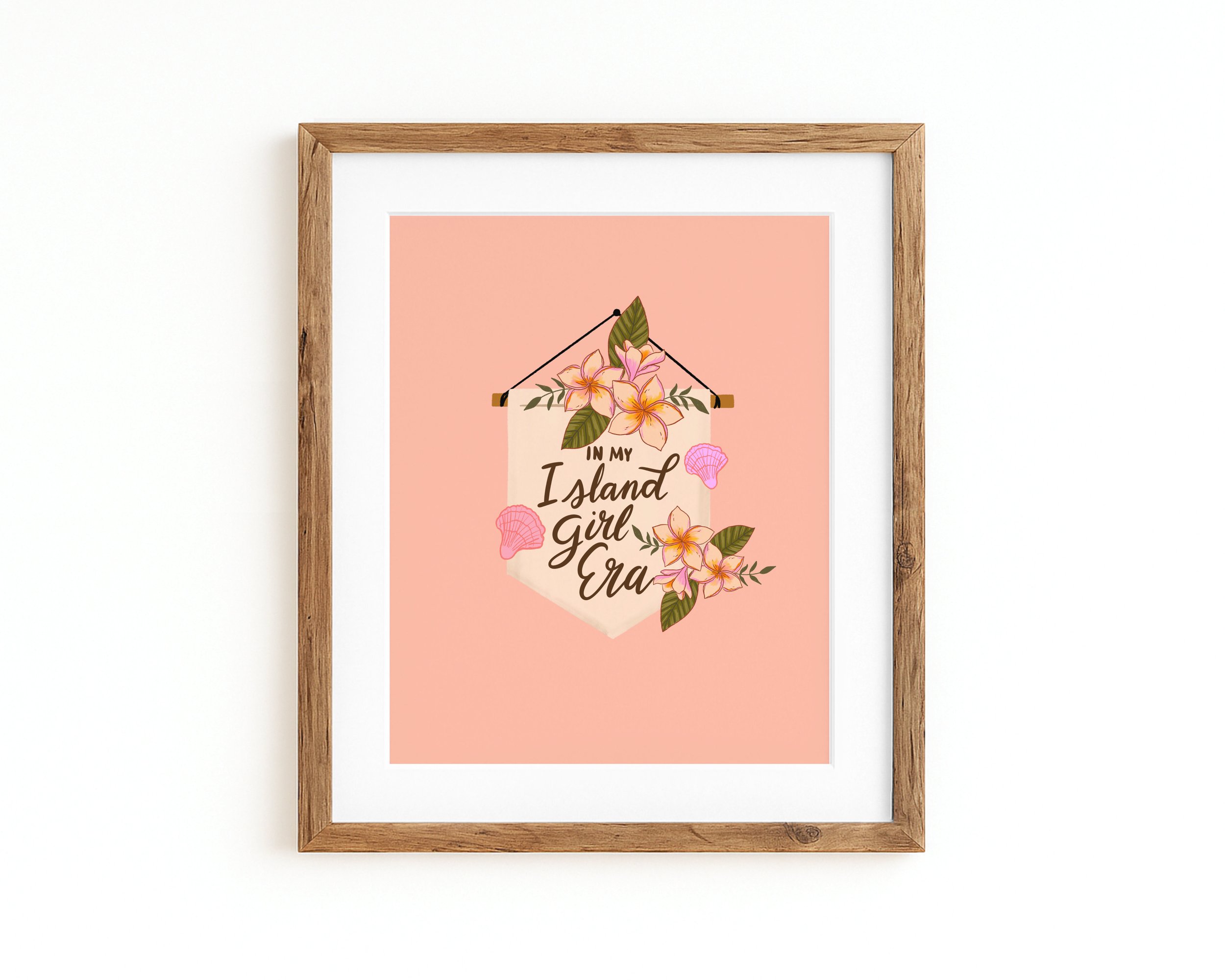 In My Island Girl Era Design Art Print | 8x10