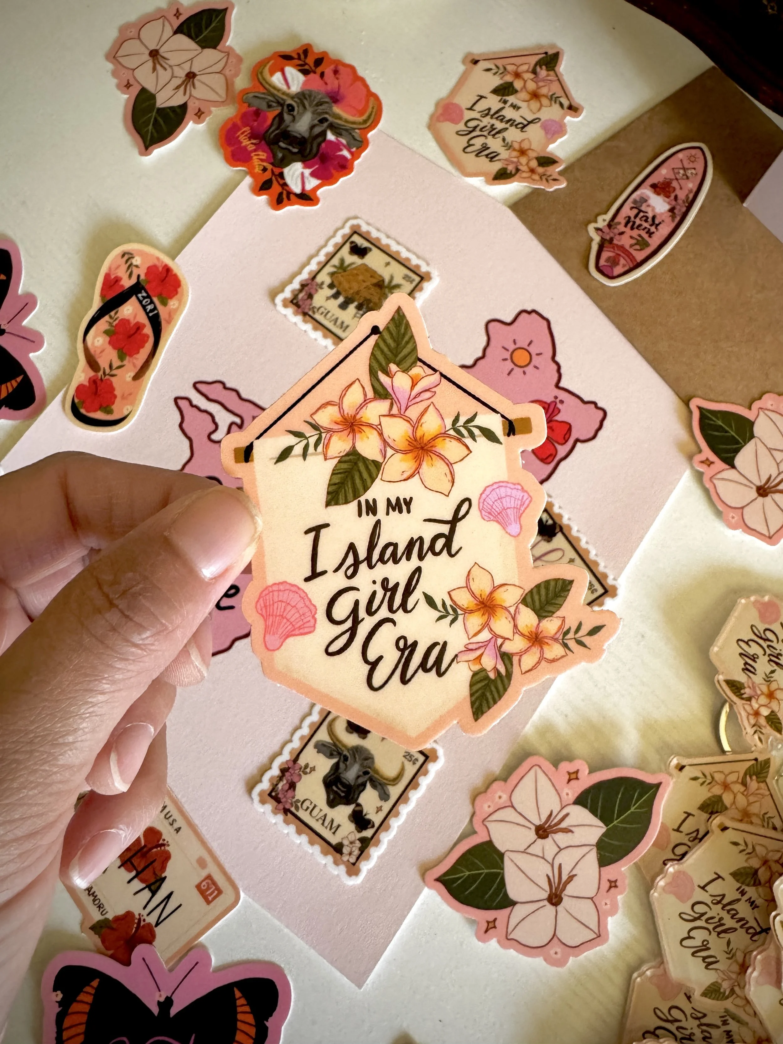 In My Island Girl Era Sticker
