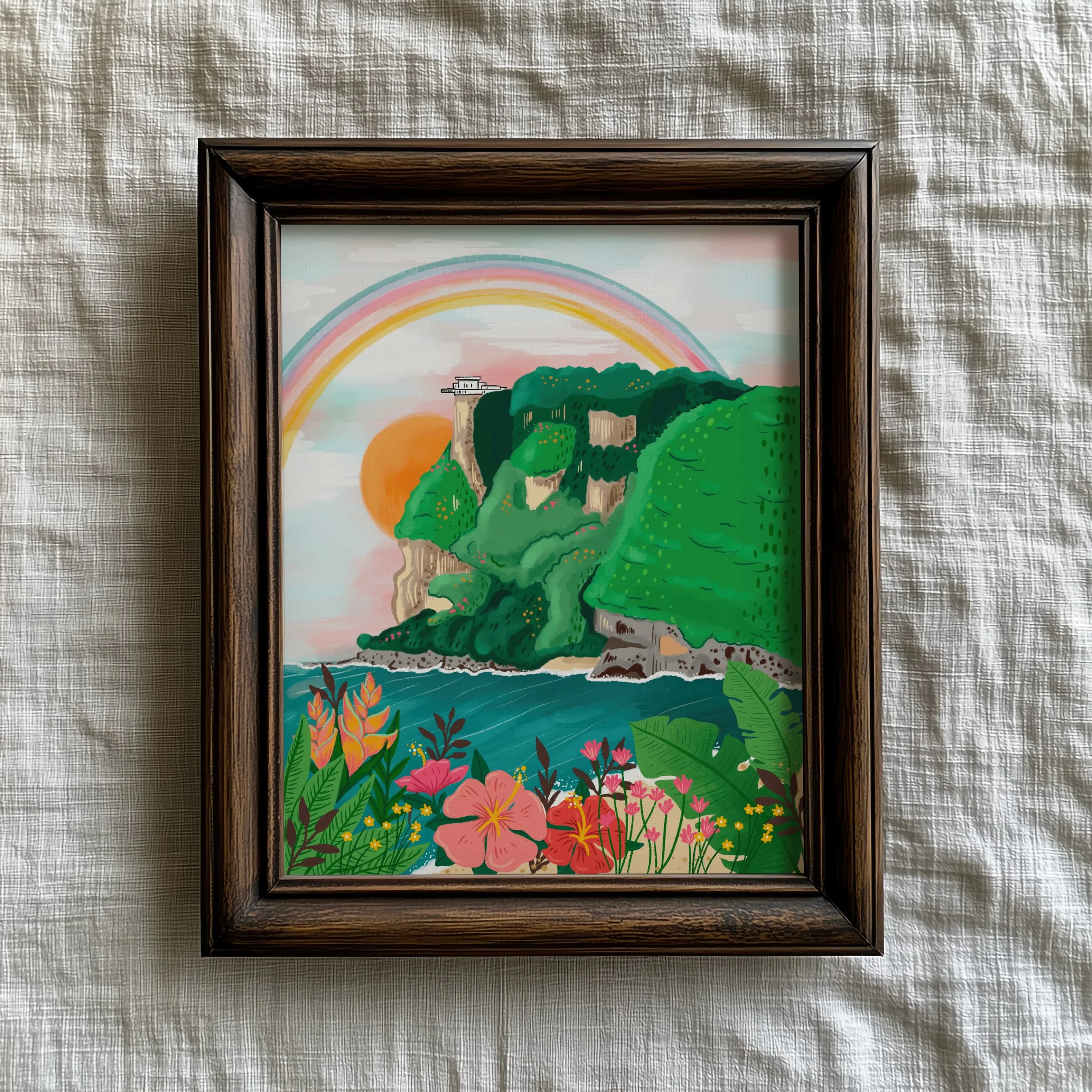 1. PSD - Dark Wood Frame on Linen (3).jpg