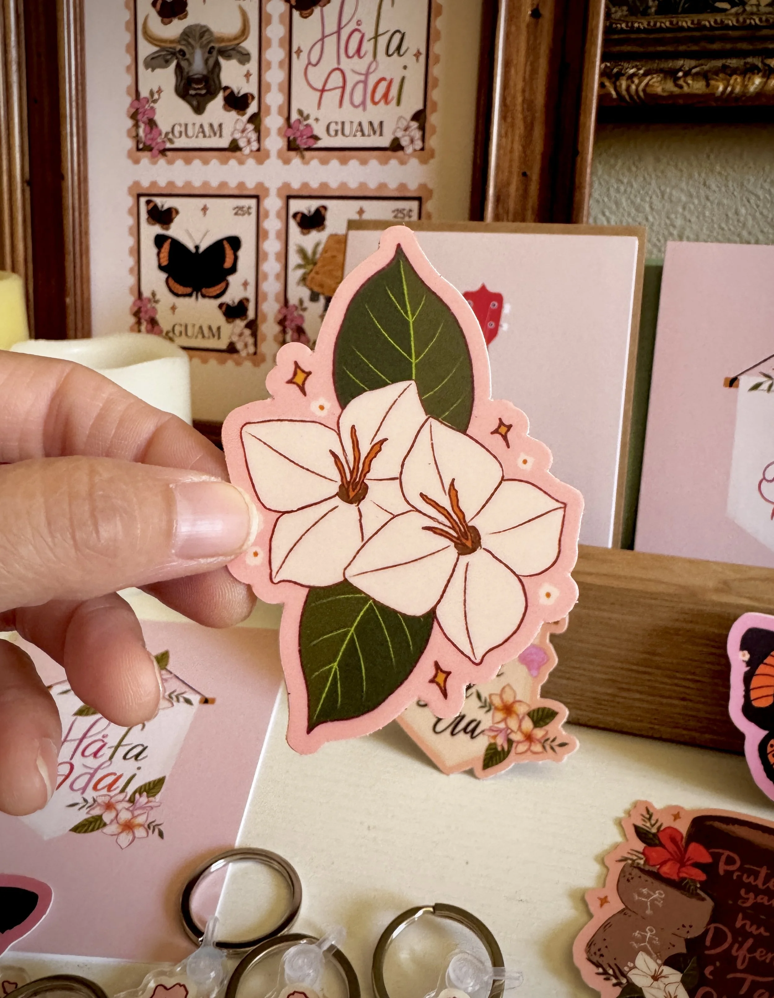 Guasali Flower Sticker