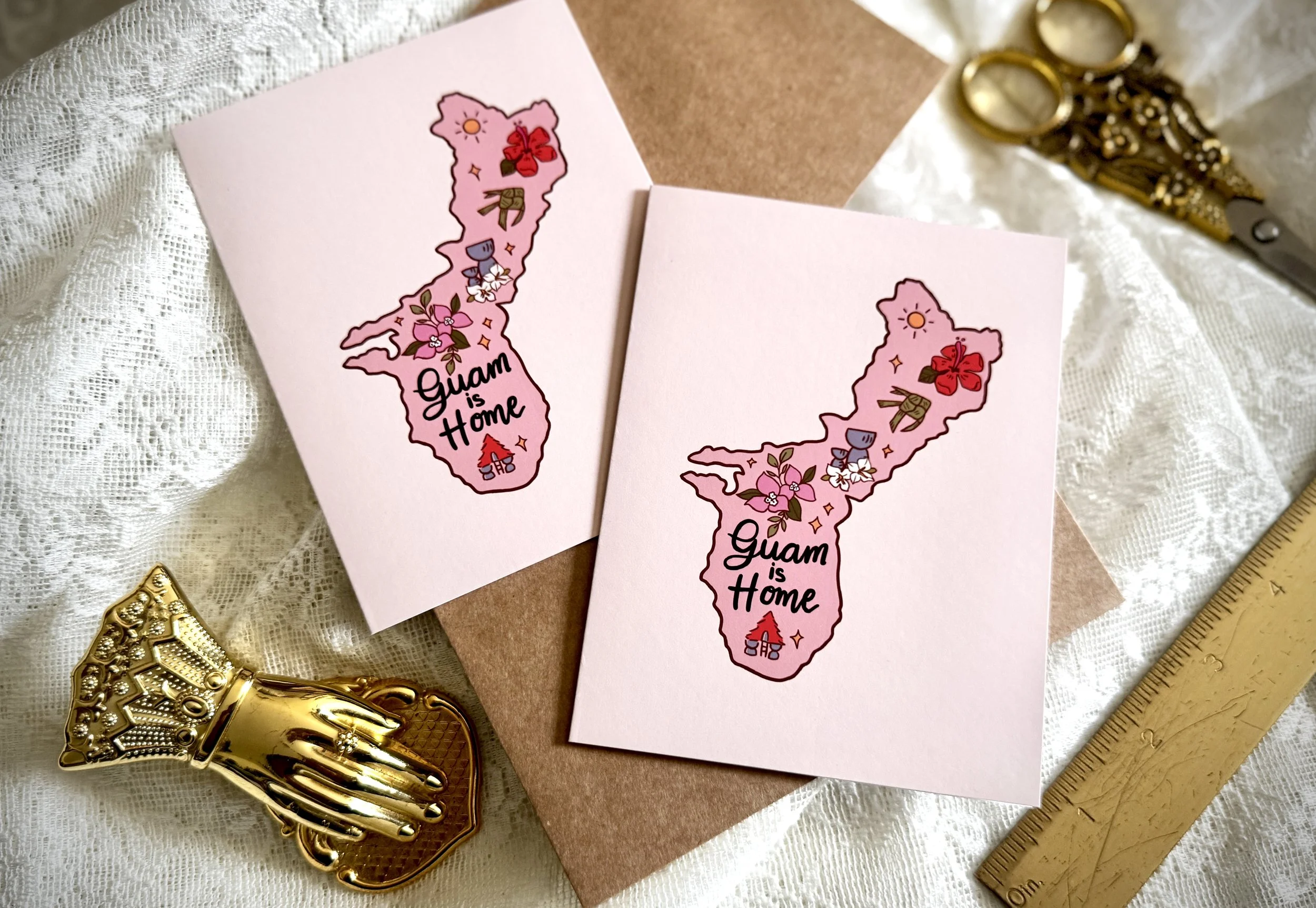 Guam is Home CHamoru Greeting Card