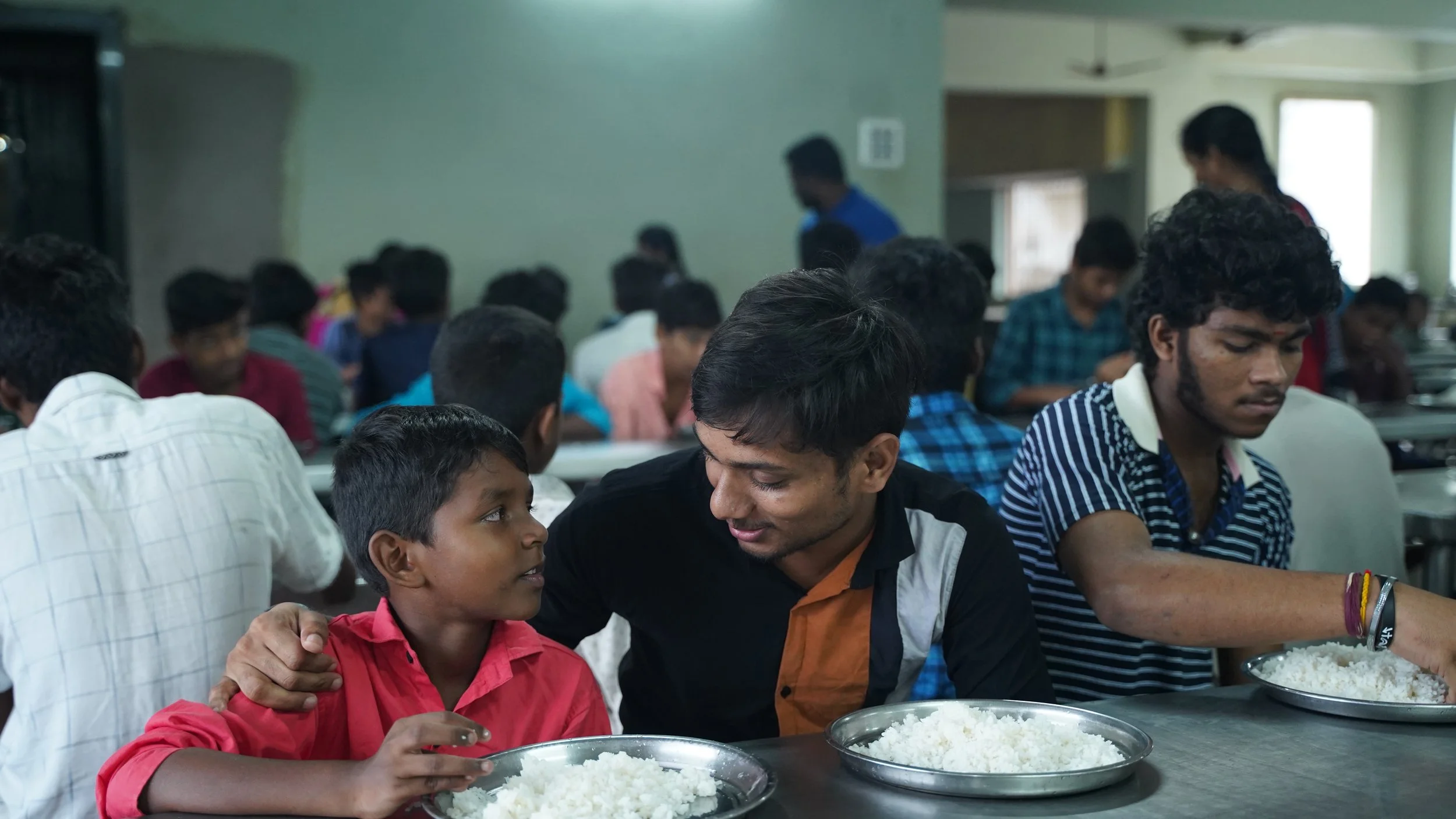  Older kids took the initiative to mentor younger kids. 