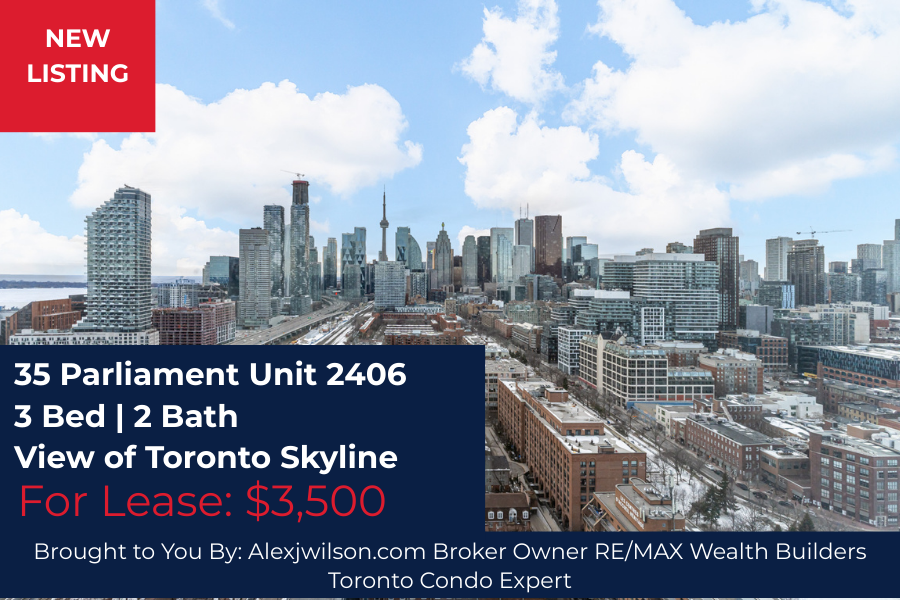 For Lease: 35 Parliament St Unit 2406 Toronto 