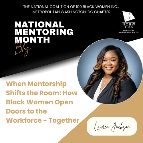 When Mentorship Shifts the Room: How Black Women Open Doors to the Workforce - Together</span>