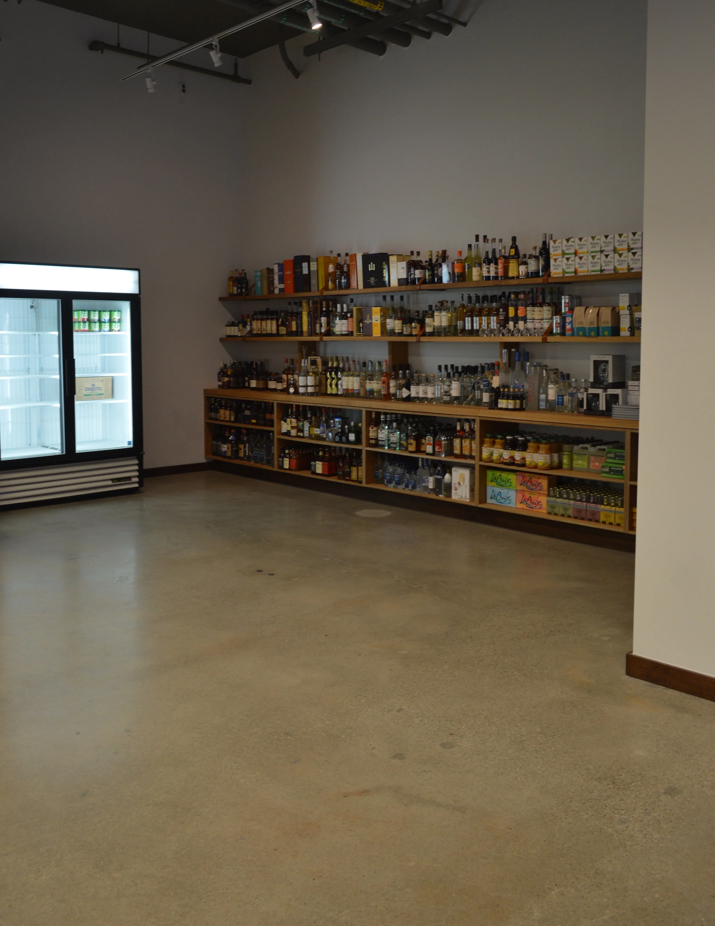Polish and Custom Shelving