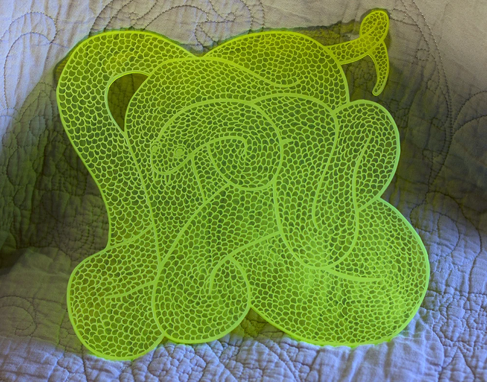 Slithering Snake Lasercut