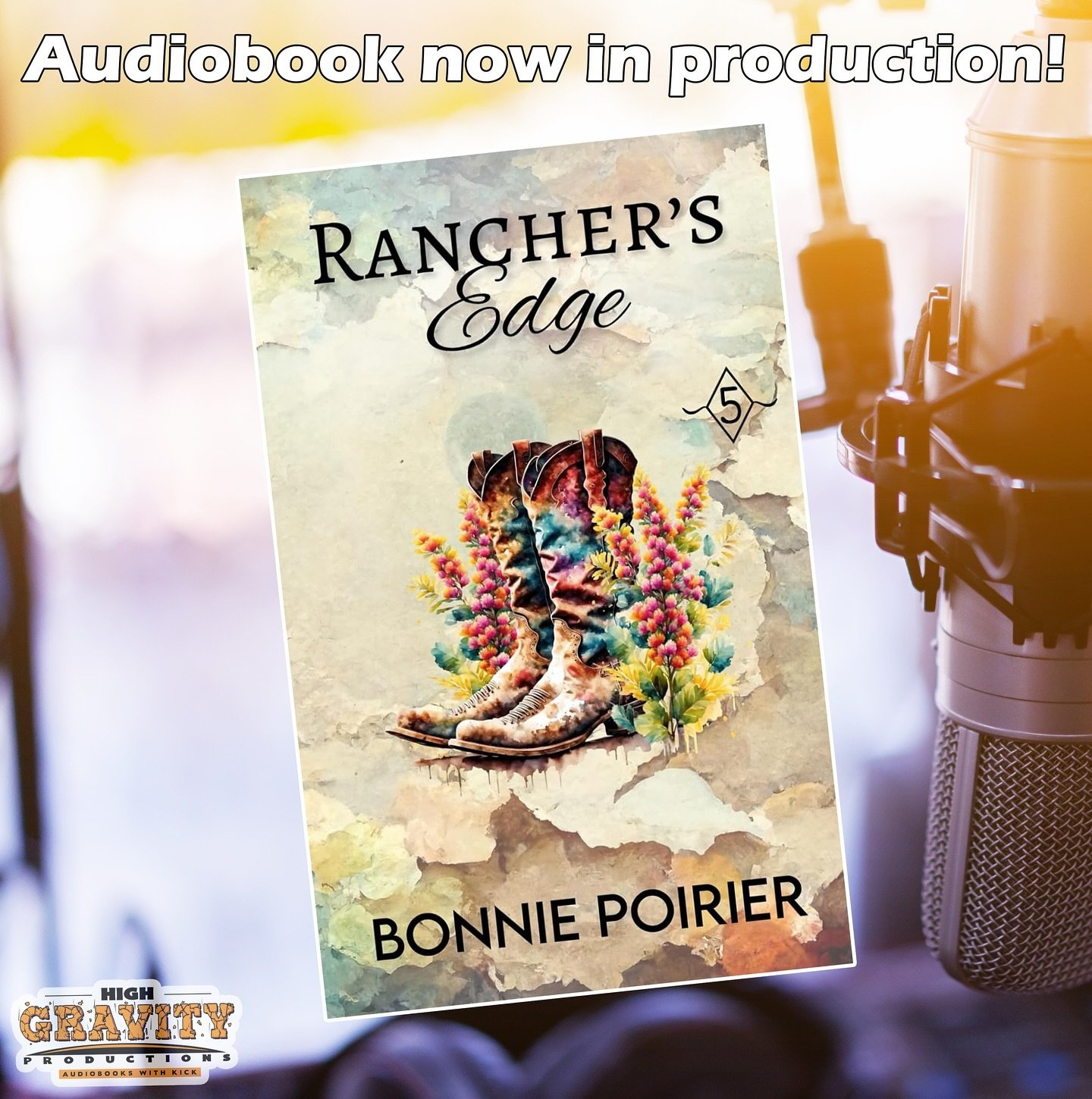 We are thrilled to announce that Rancher&rsquo;s Edge, by @bonniepoirier_author is now in production! This title is being narrated by @allie.martina.narrator and @gideonfrostaudio! Coming to audio this fall! 

&hellip;&hellip;.

A down on her luck, s