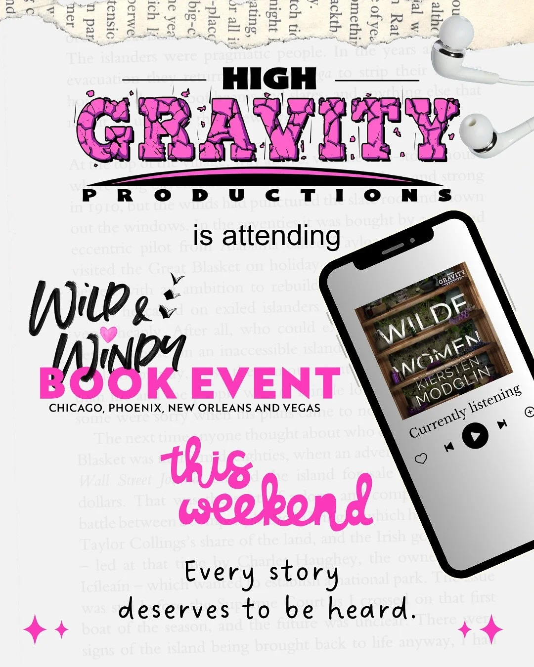 We are SO excited to join @wildandwindybookevent this weekend at the LoveNVegas Book Event! We&rsquo;re here today through Sunday, so come up and say hi if you see us!! We&rsquo;ll be attending all of the events throughout the weekend. Saturday morni